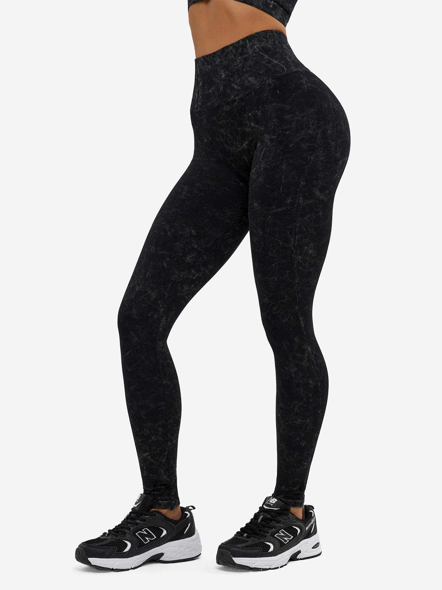 

Лосины женские Bona Fide: Marble Leggings "Black", Черный
