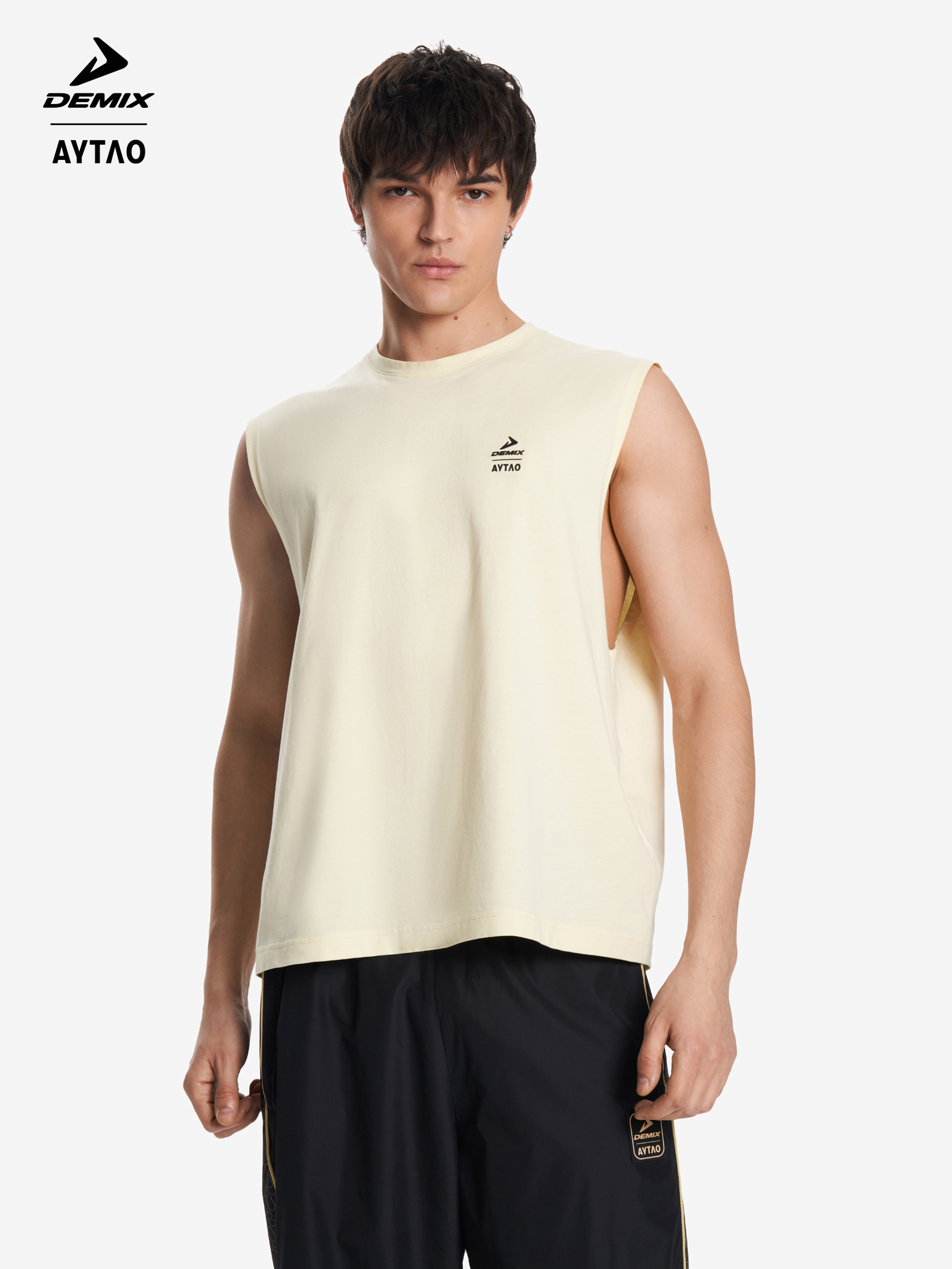 Майка Demix x AYTΛO, желтый, арт. 142009DMX-Y0