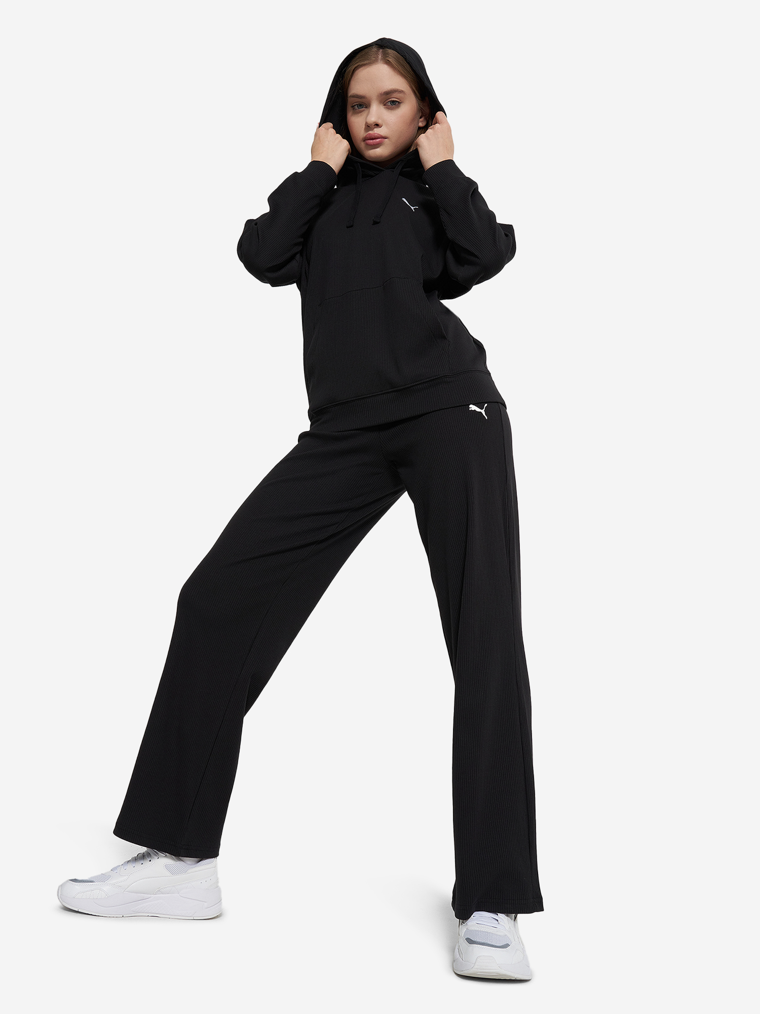 Худи женское PUMA Ess Elevated, Черный 4