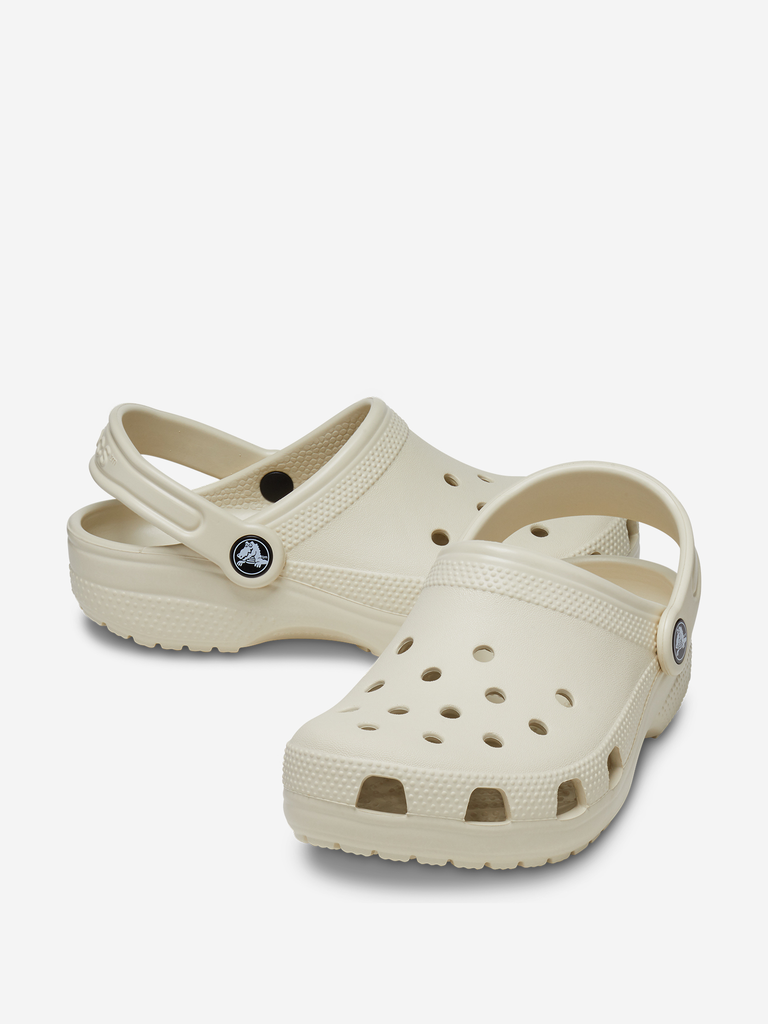 Сабо детские Crocs Classic Clog K, Бежевый 206991C1G-2Y2, размер 28 - фото 3