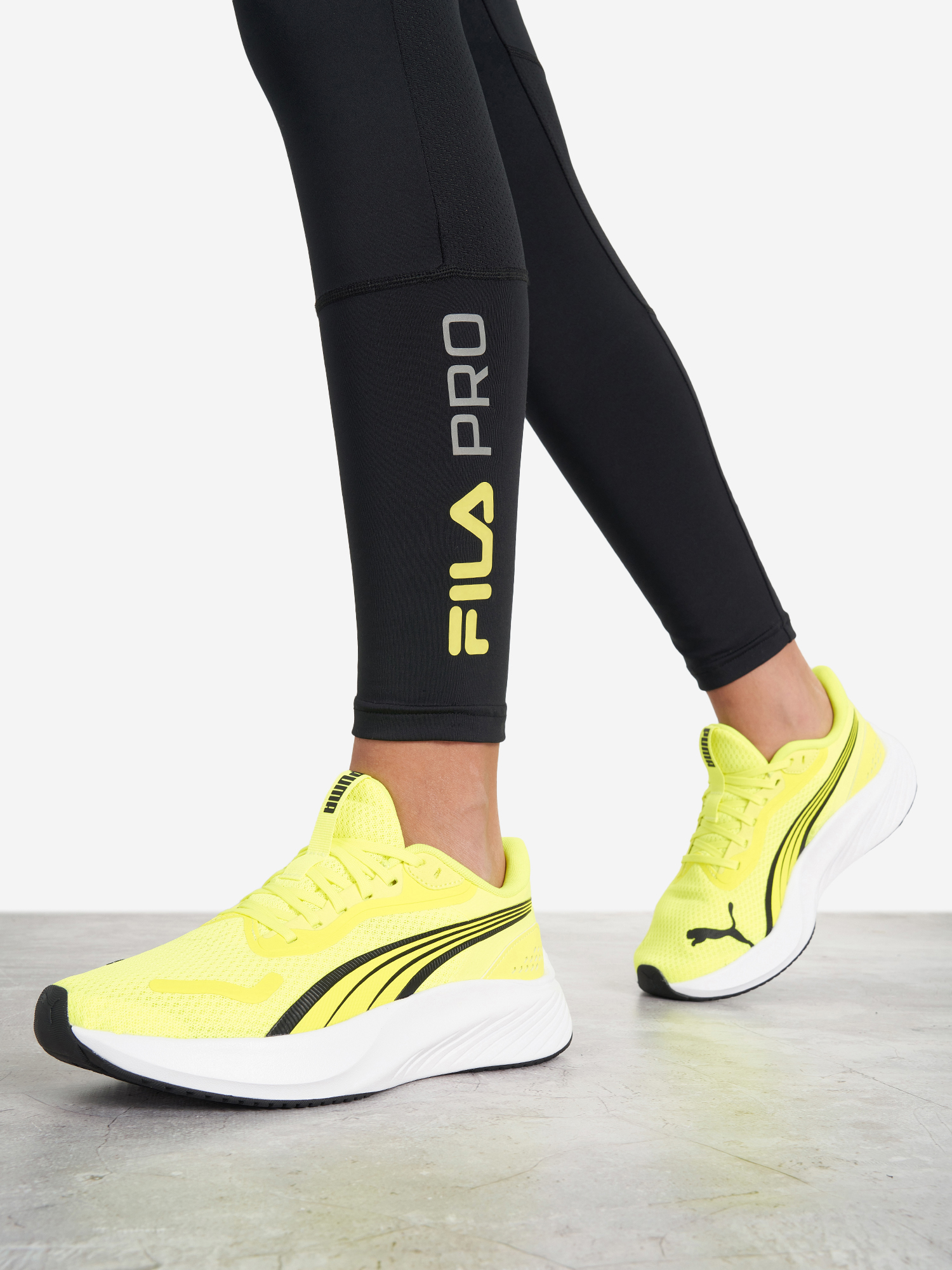 Кроссовки для мальчиков PUMA Pounce Lite Jr, Желтый