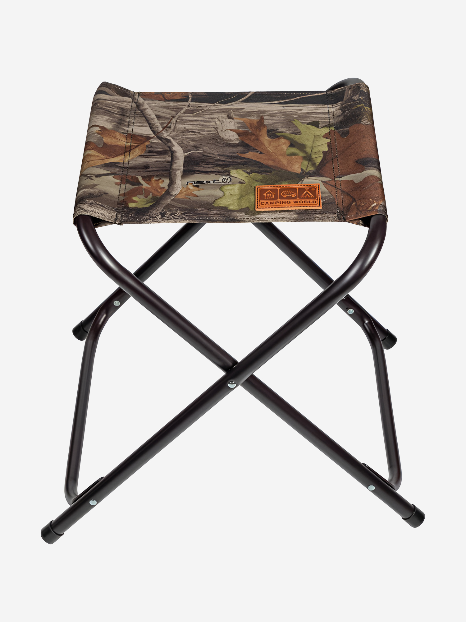Мебель  Спортмастер Стул-табурет складной Camping World Fisherman, до 130 кг, Коричневый