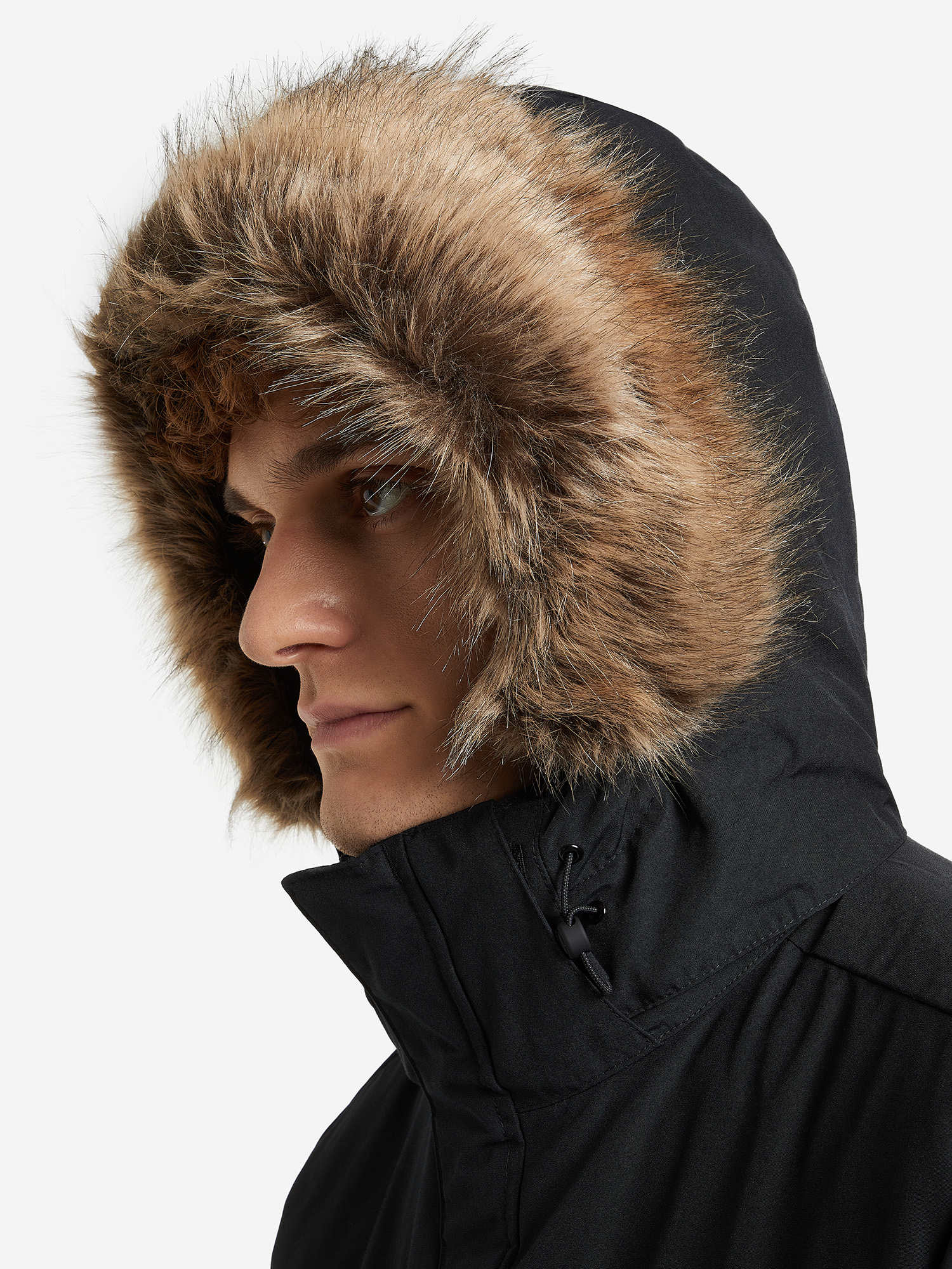 Куртка утепленная мужская Columbia Marquam Peak Fusion Parka, Черный 1957491CLB-010, размер 48-50 - фото 4