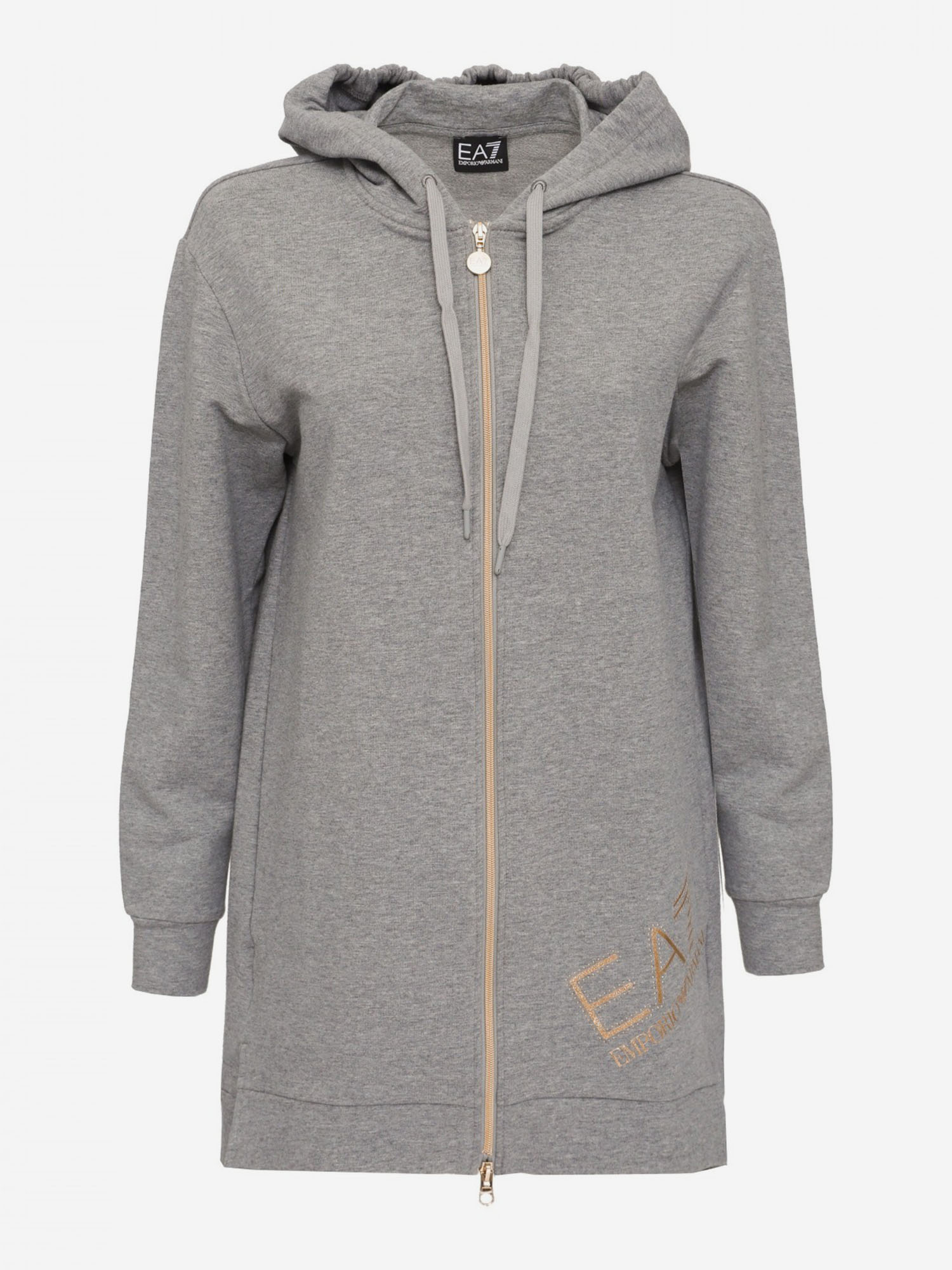 Толстовка женская EA7 Sweatshirt, Серый 6YTM25TJ24ZLBHFE26-17004, размер 40 - фото 4