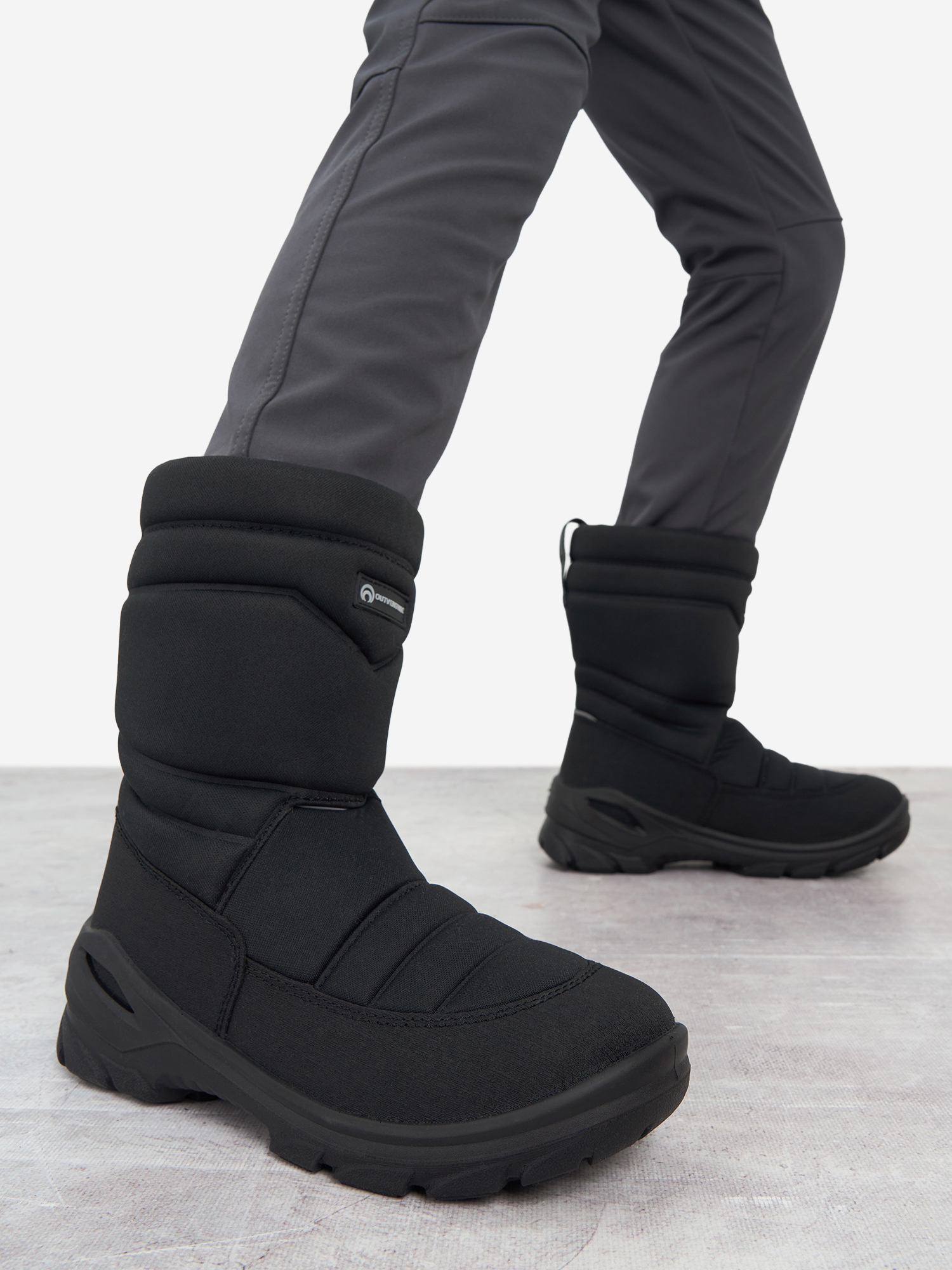 

Сапоги утепленные для мальчиков Outventure Booster, Черный