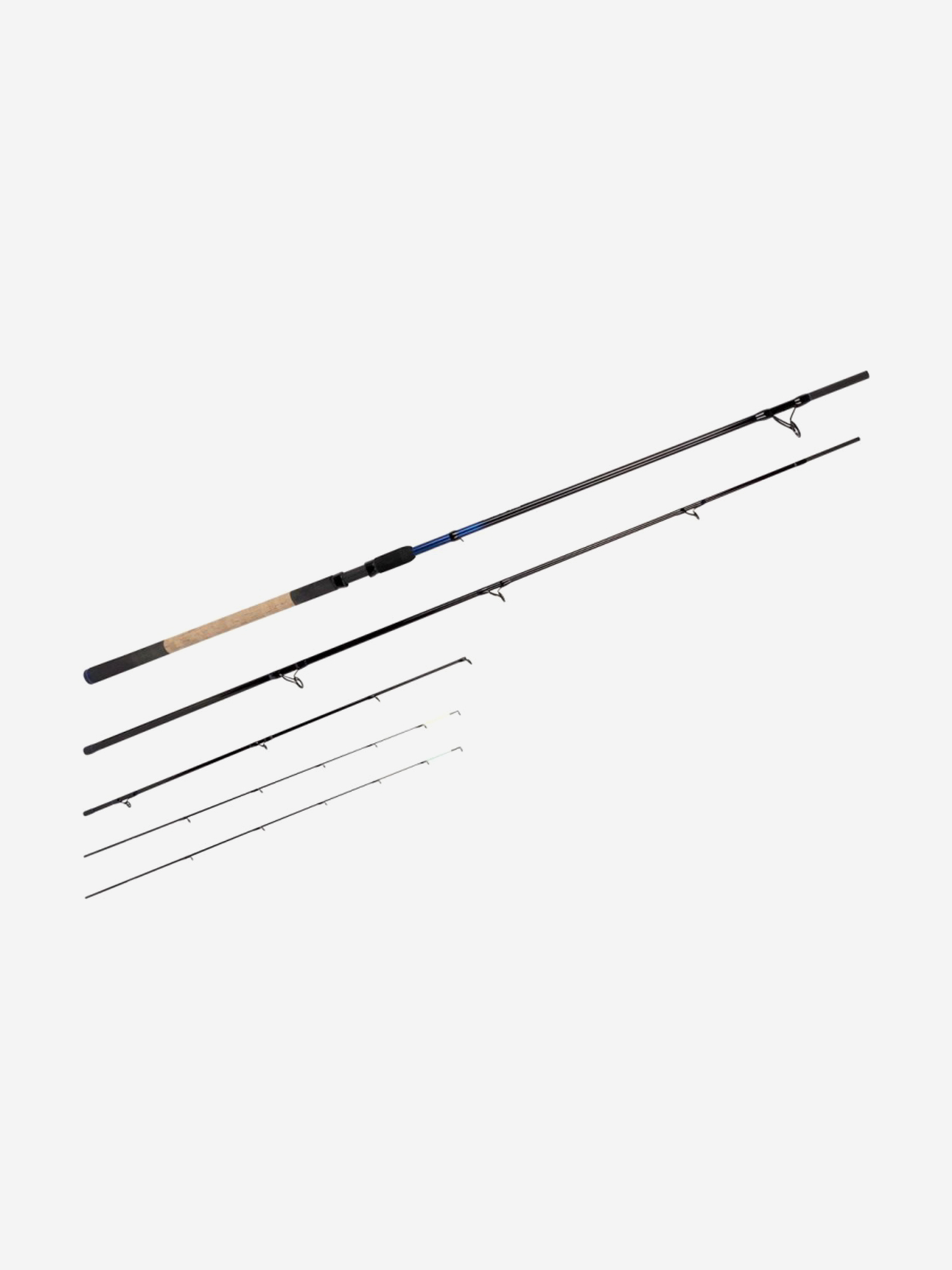 Изображение товара F-FISHING Удилище фидерное Gasta Feeder 3,6м тест max 70г, Черный