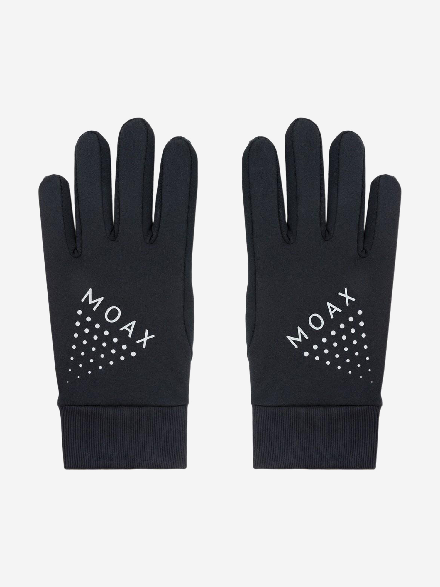 

Перчатки для бега MOAX Stretch Fit run, Черный