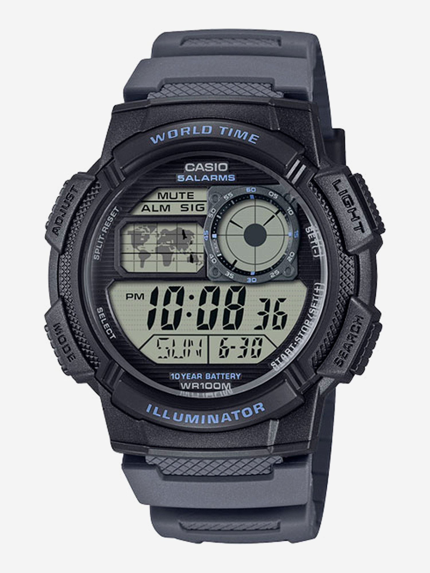 Изображение товара Спортивные часы CASIO AE-1000W-8A для водных видов спорта и фитнеса