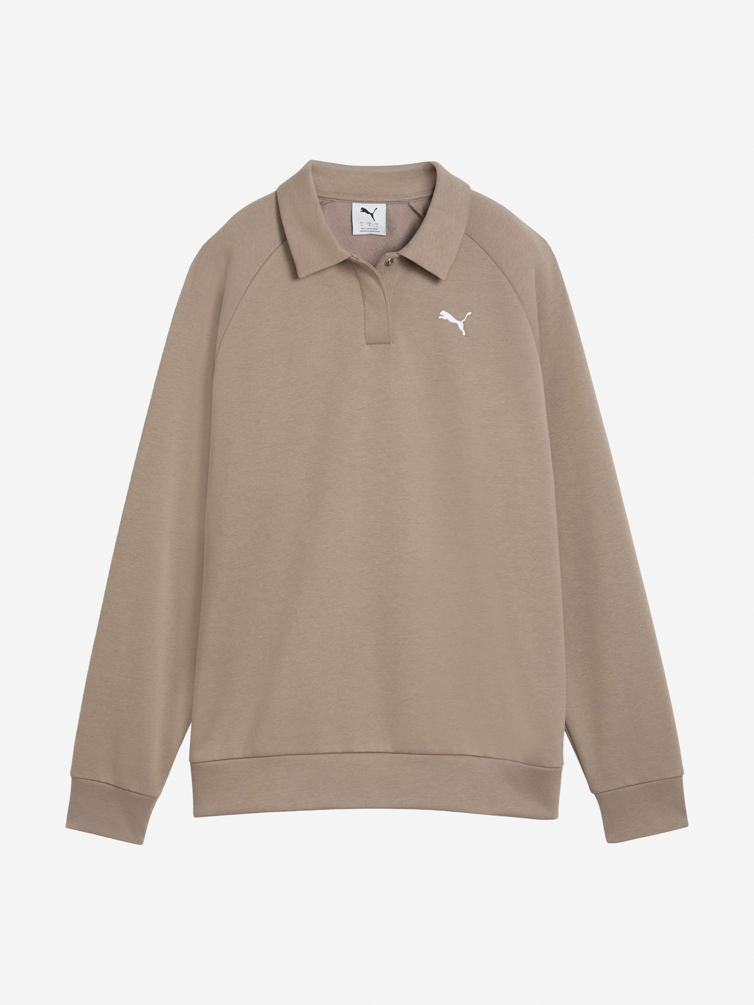 Изображение товара Женский спортивный лонгслив PUMA с логотипом и V-образным воротом Изображение товара Женский спортивный лонгслив PUMA с логотипом и V-образным воротом