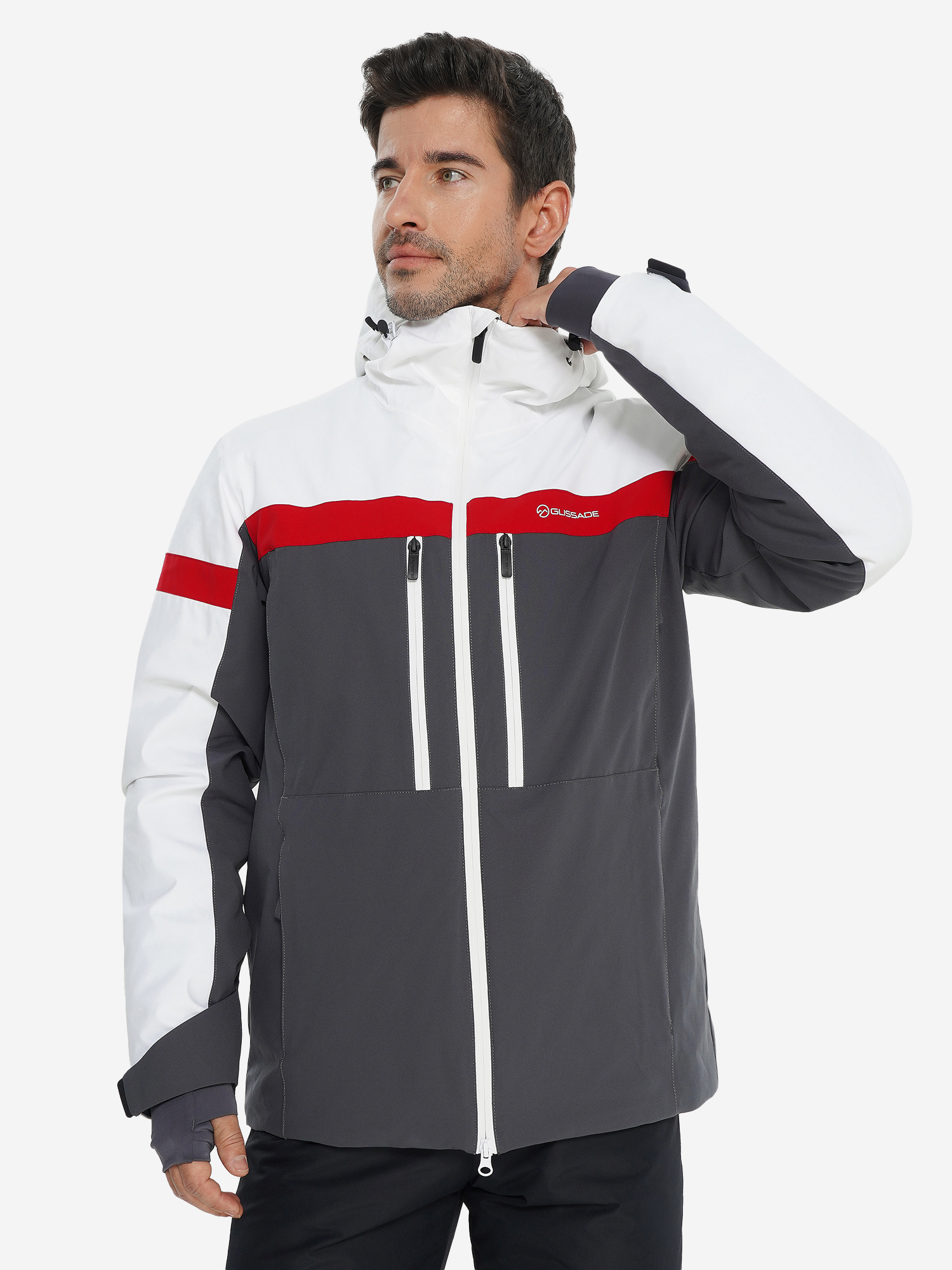 Куртка утепленная мужская Glissade Серый 13999₽