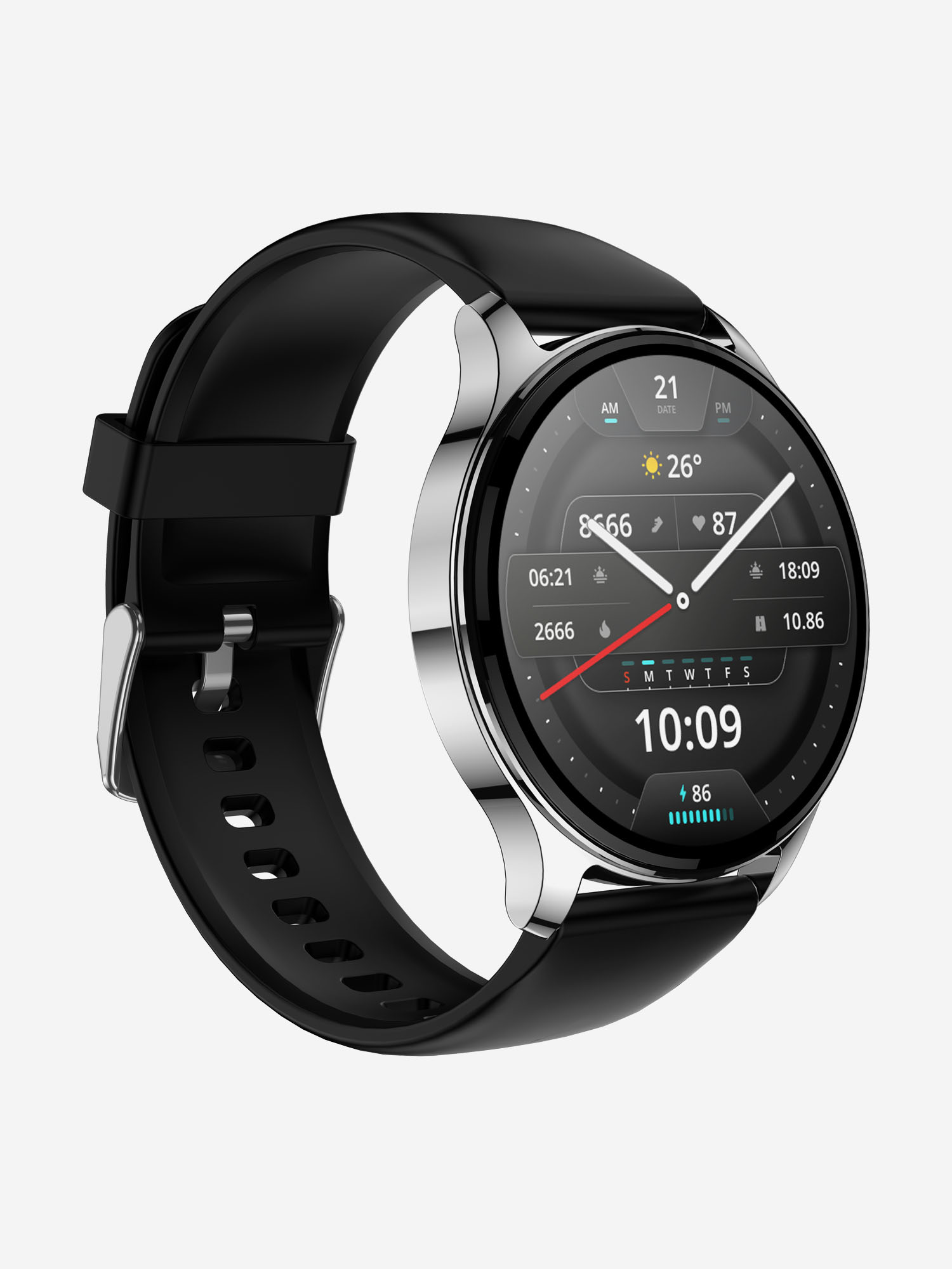 

Смарт-часы Amazfit Pop 3R, Серебряный