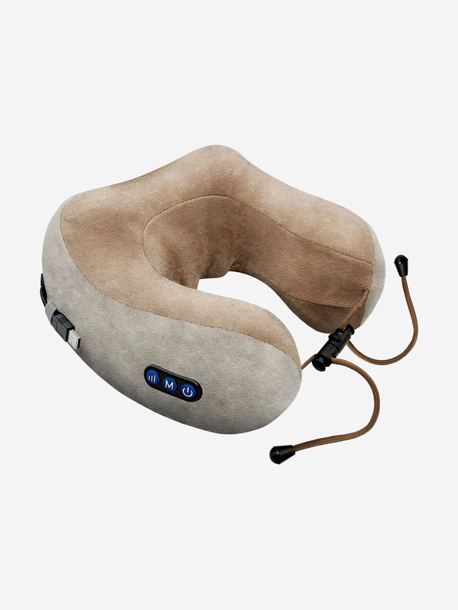 Изображение товара Массажная подушка Centek CT-2199 3.7 Вт, 7 режимов, 12 головок, ИНФРАКРАСНЫЙ ПРОГРЕВ, Li-ion 2000мАч