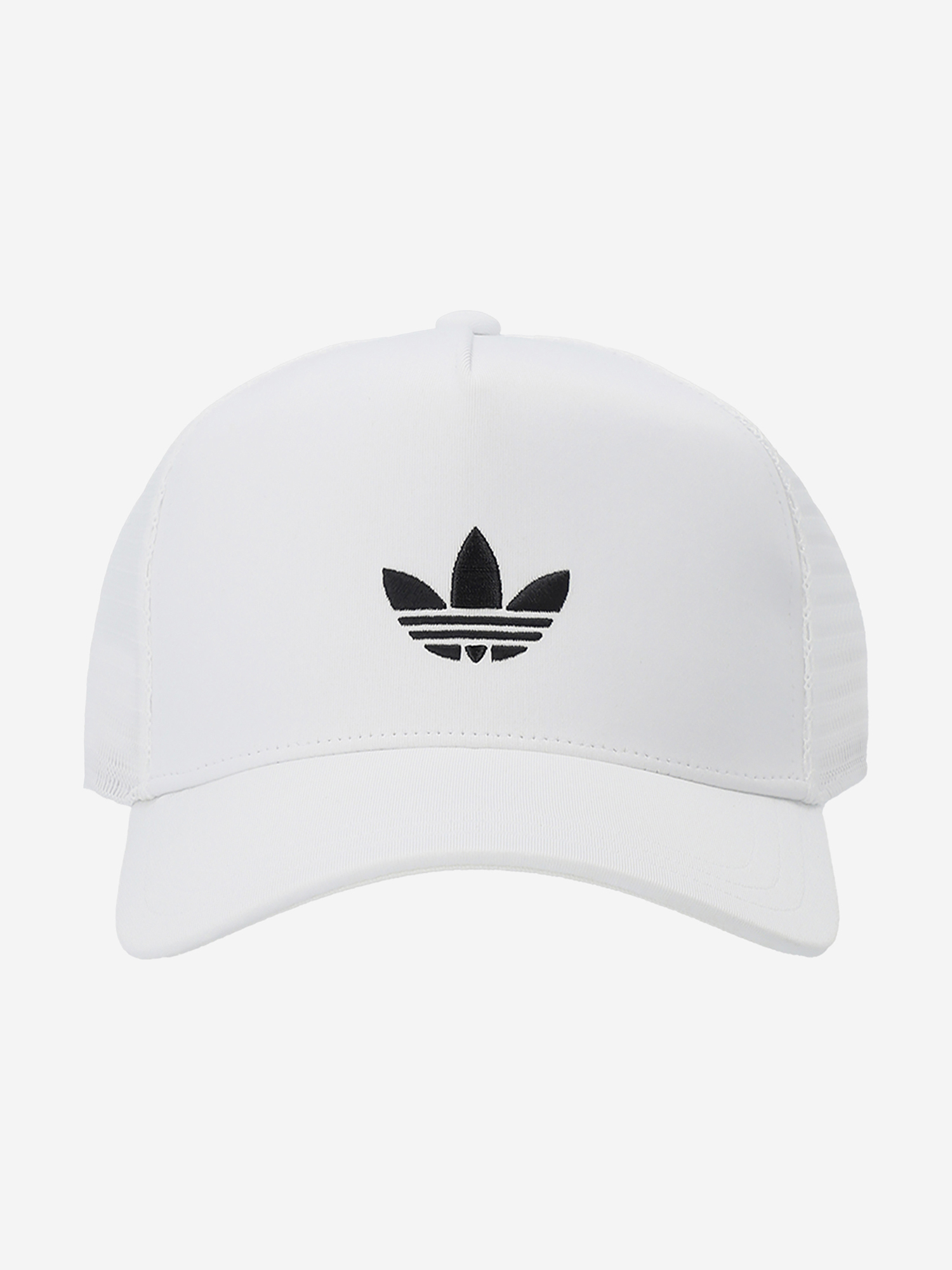 фото Бейсболка adidas curved trucker, белый