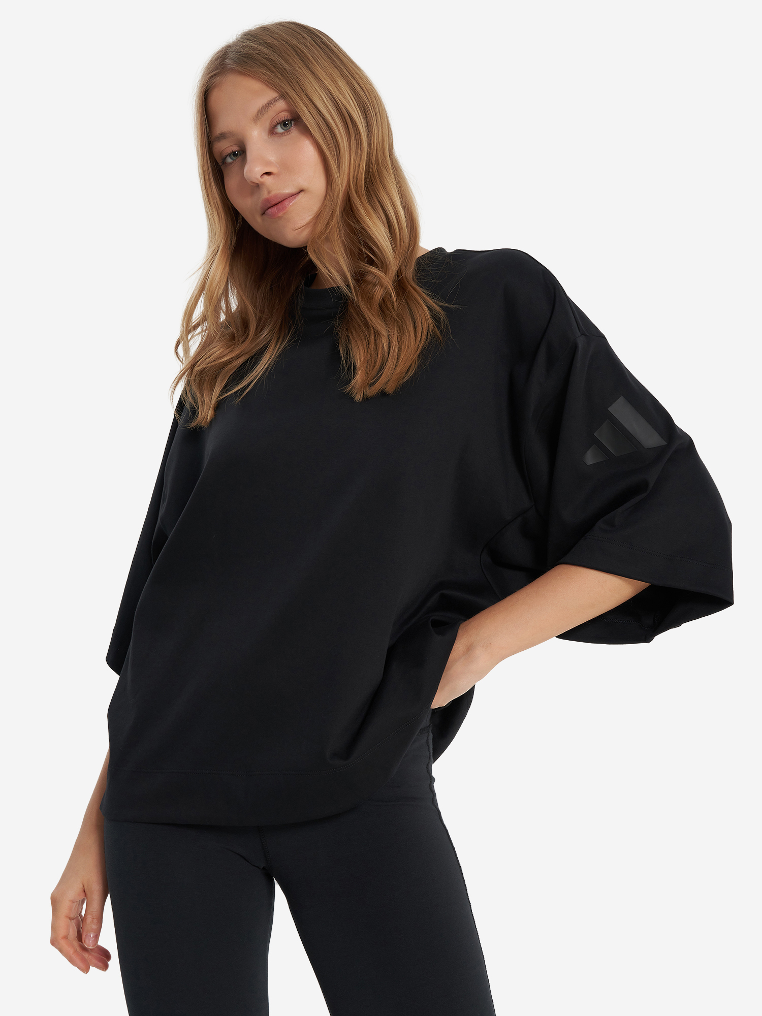 Футболка женская Adidas, черный, арт. 20770