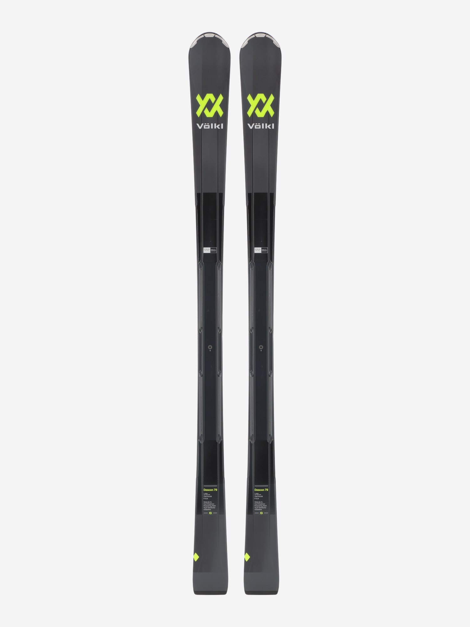 

Горные лыжи Volkl Deacon 79 + крепления Wideride 12 TCX GW, Черный