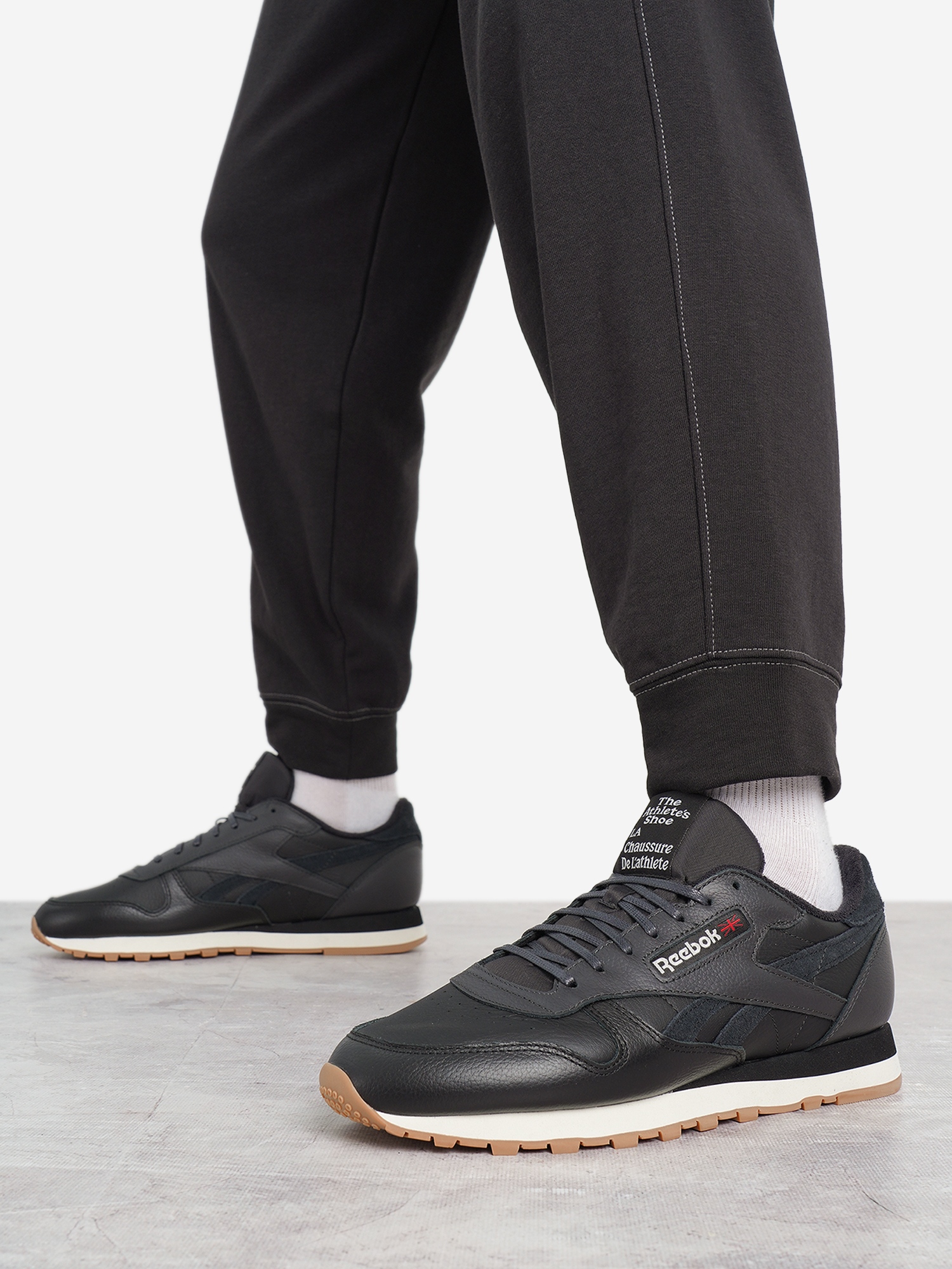 

Кроссовки мужские Reebok Classic Leather 1983 Vintage, Черный