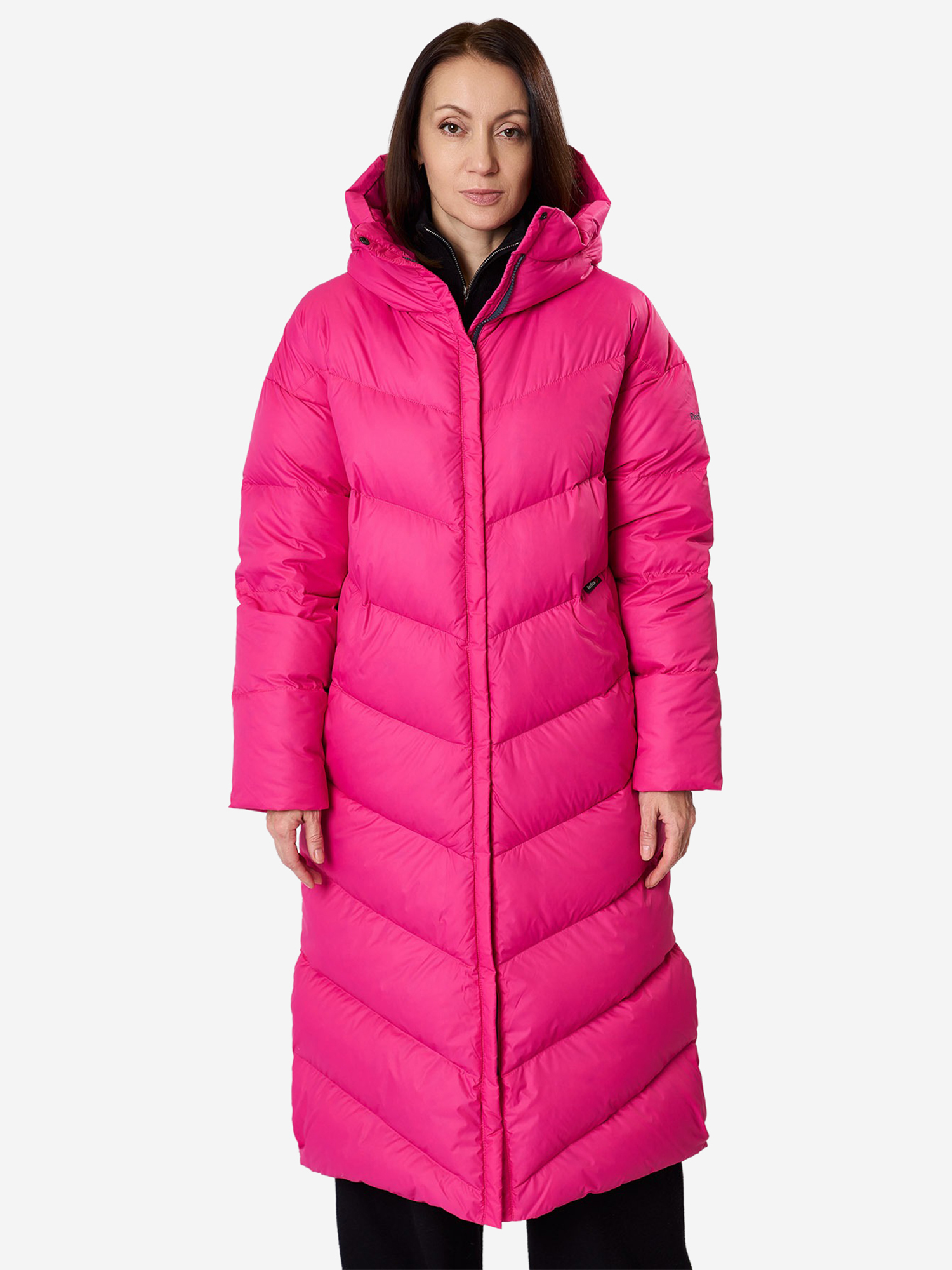 Изображение товара Женское пуховое пальто Red Fox Astra розовое зимнее тепло стильное