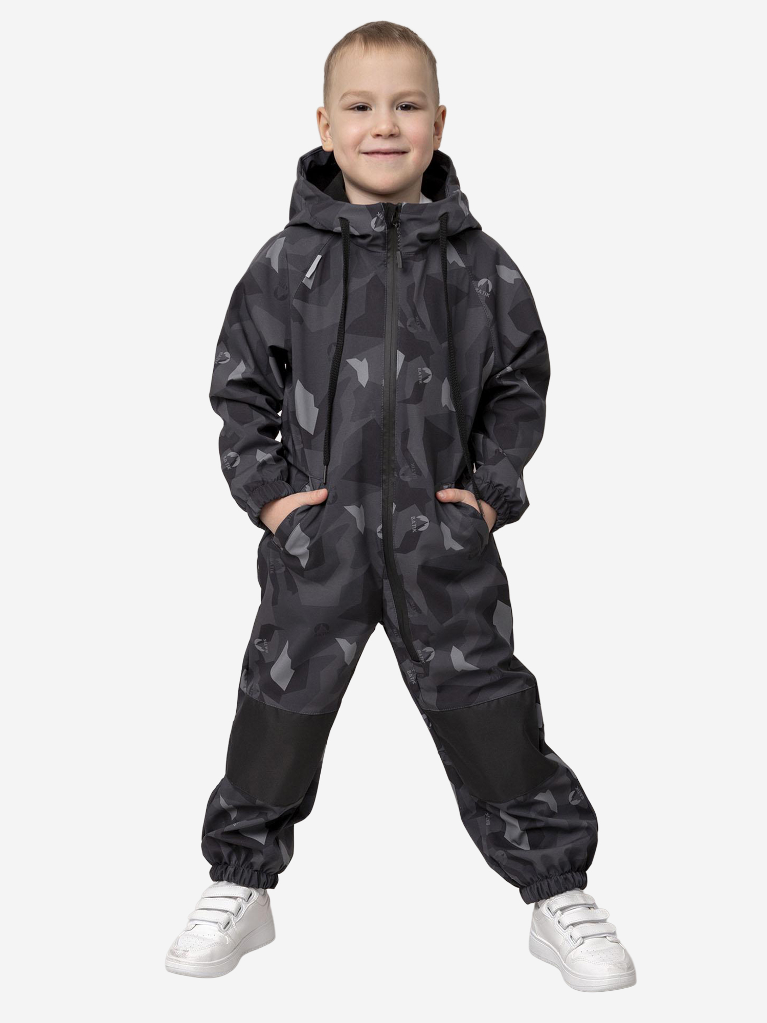 Изображение товара Кобинезон софтшелл batik принт для детей мужской мембрана демисезон