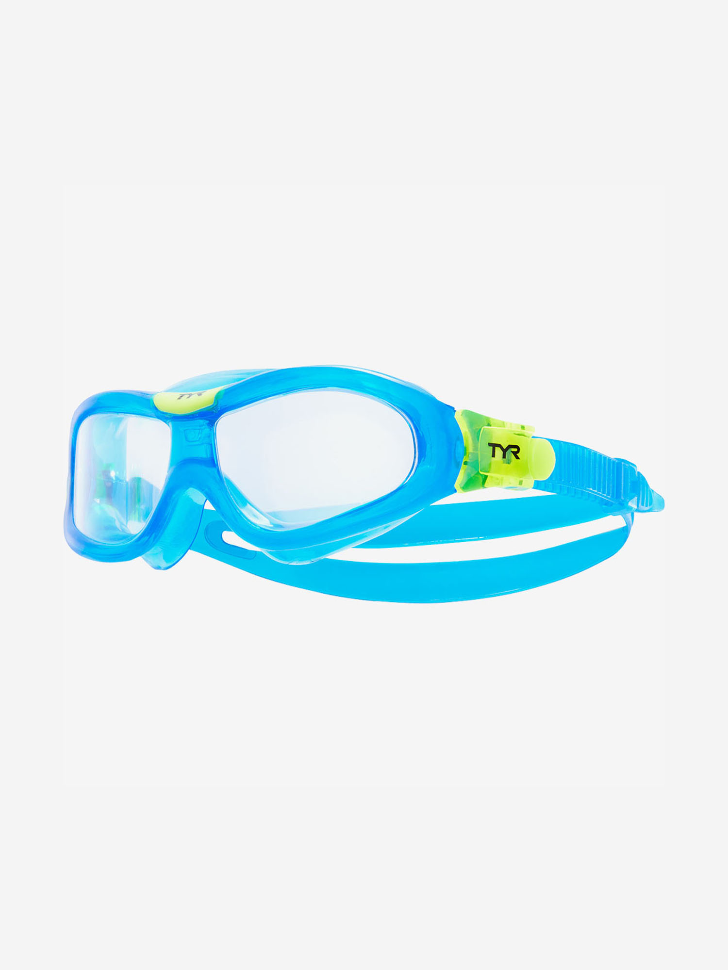 Маска для плавания детская TYR Orion Swim Mask Kids, Голубой