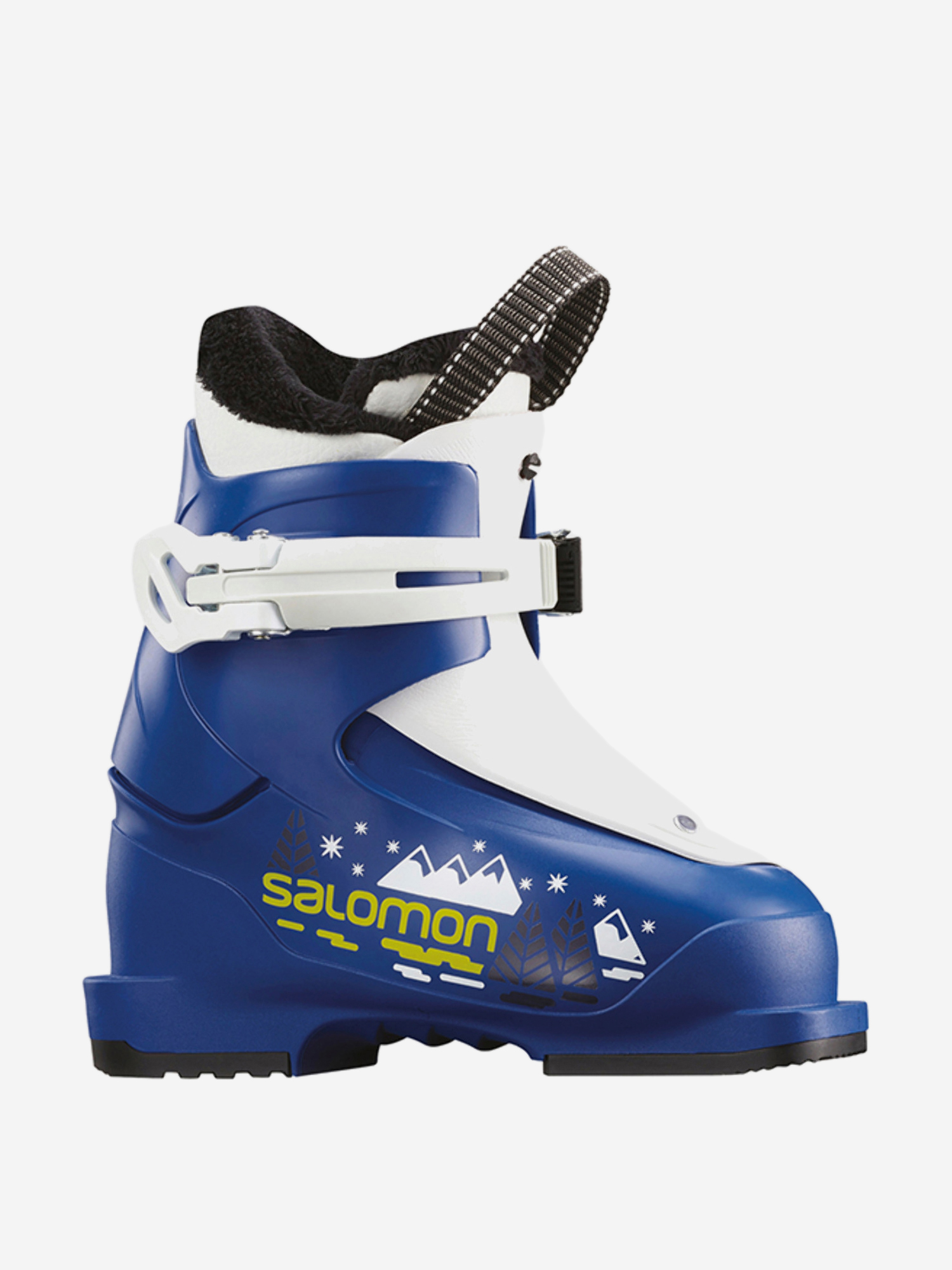 

Горнолыжные ботинки Salomon T1 Race Blue/White 19/20, Синий