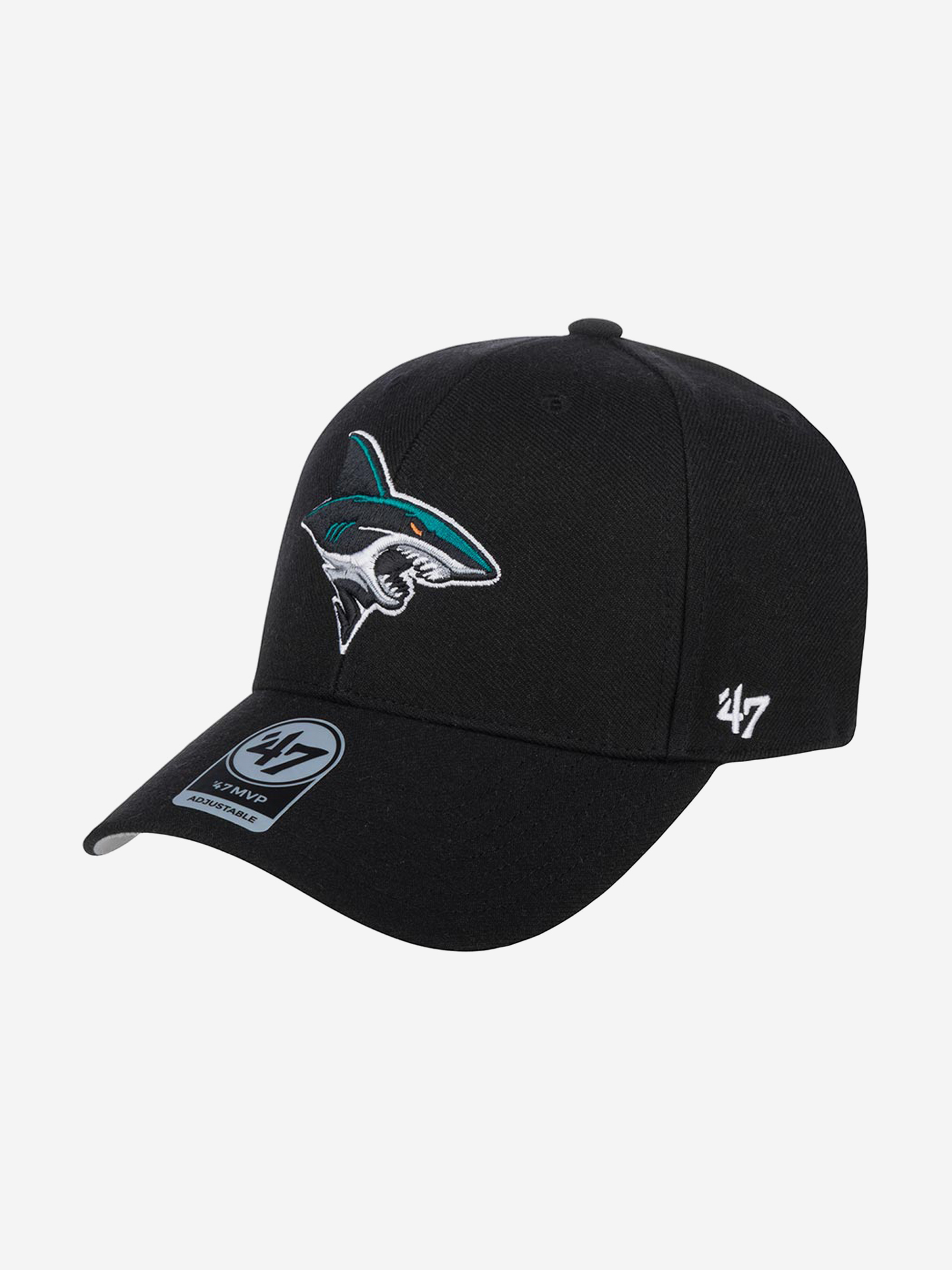 

Бейсболка 47 BRAND H-MVP22WBV San Jose Sharks NHL (черный), Черный