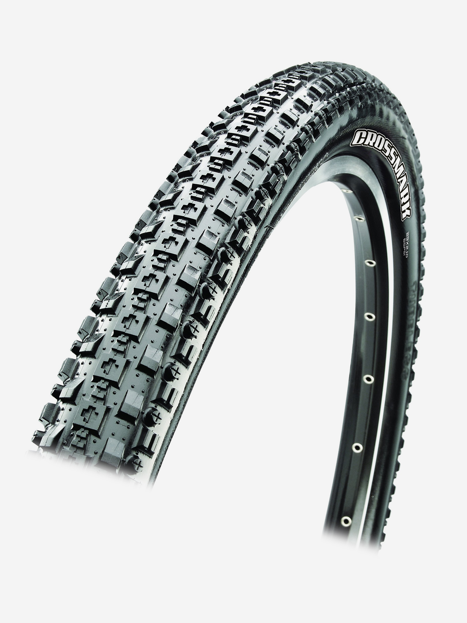 

Покрышка Maxxis Crossmark, 26 x 2.1, 52-559, 60 TPI, Mountain, Черный