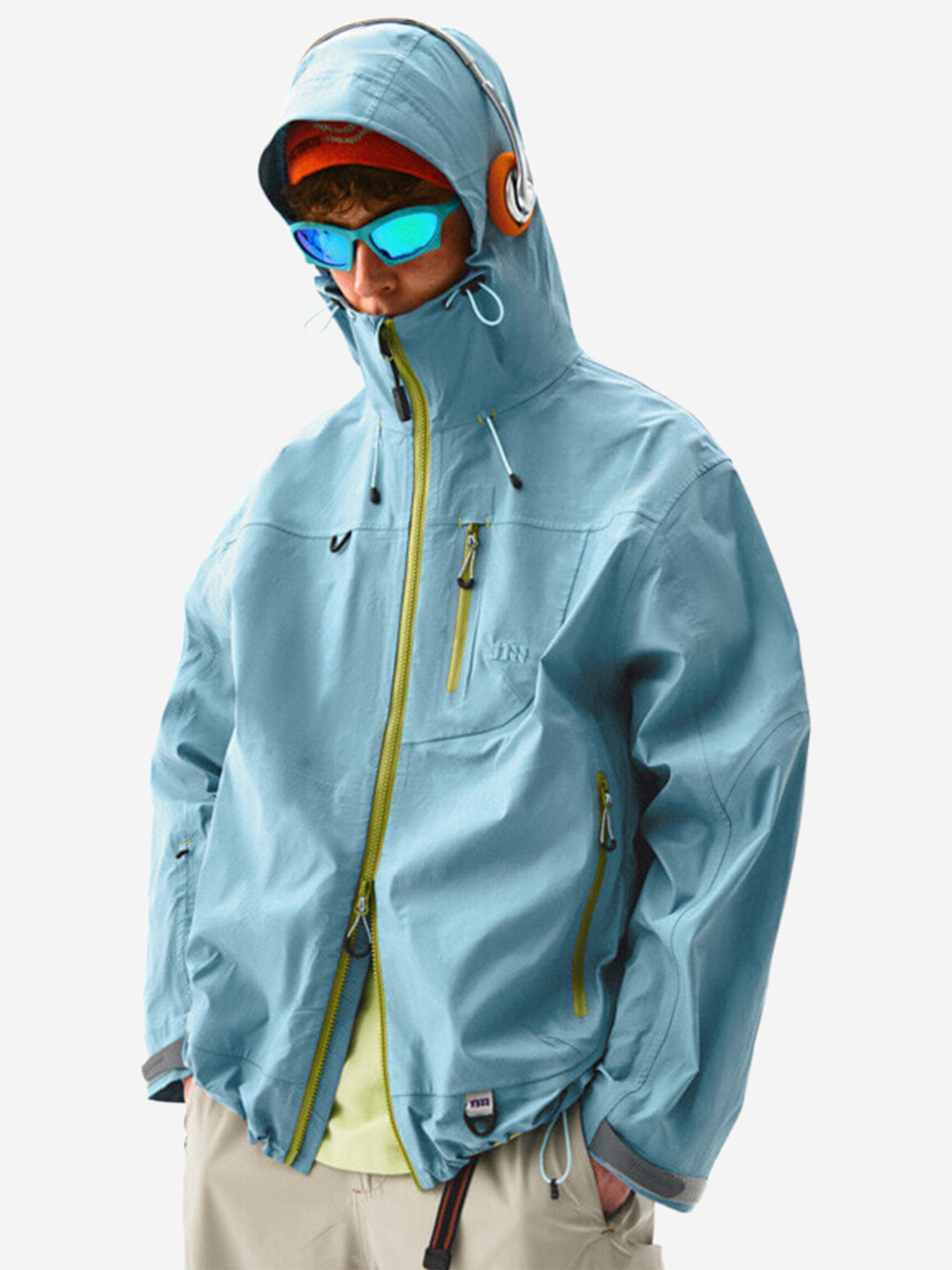 Изображение товара Куртка унисекс Nothomme 24W003 WINDBREAKER, Голубой