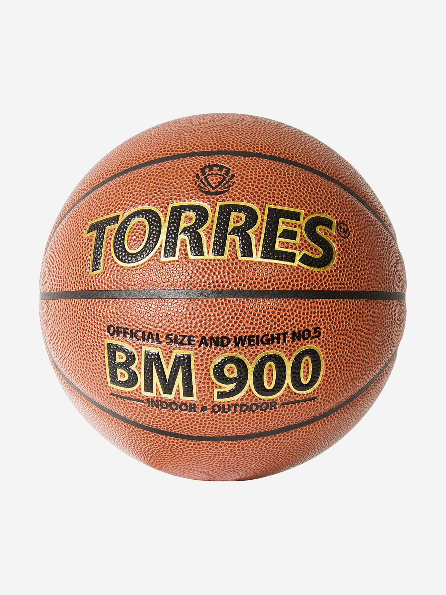 

Мяч баскетбольный Torres BM900 арт.B30035 р.5, Коричневый