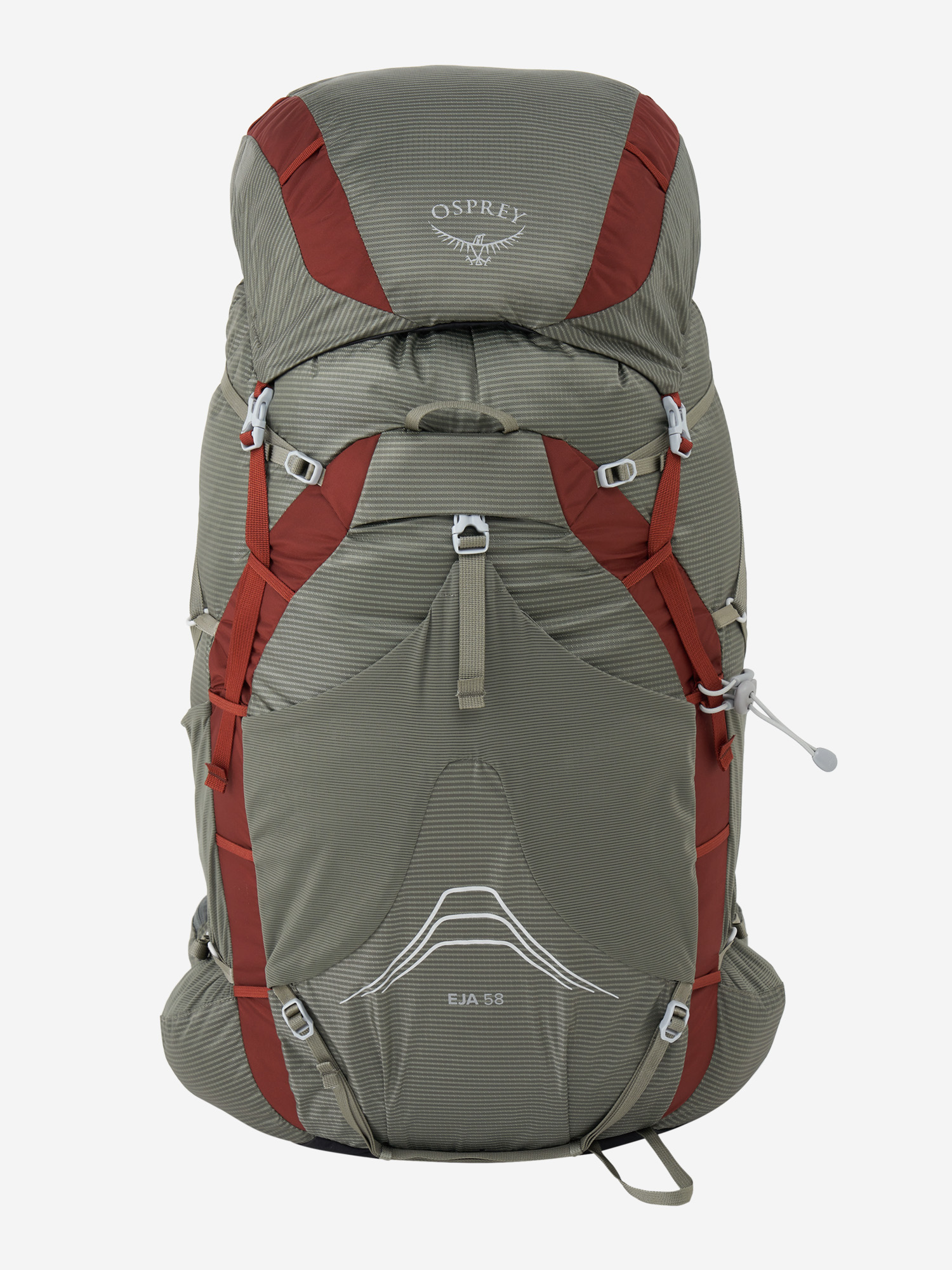 

Рюкзак женский Osprey Eja, 58 л, Серый