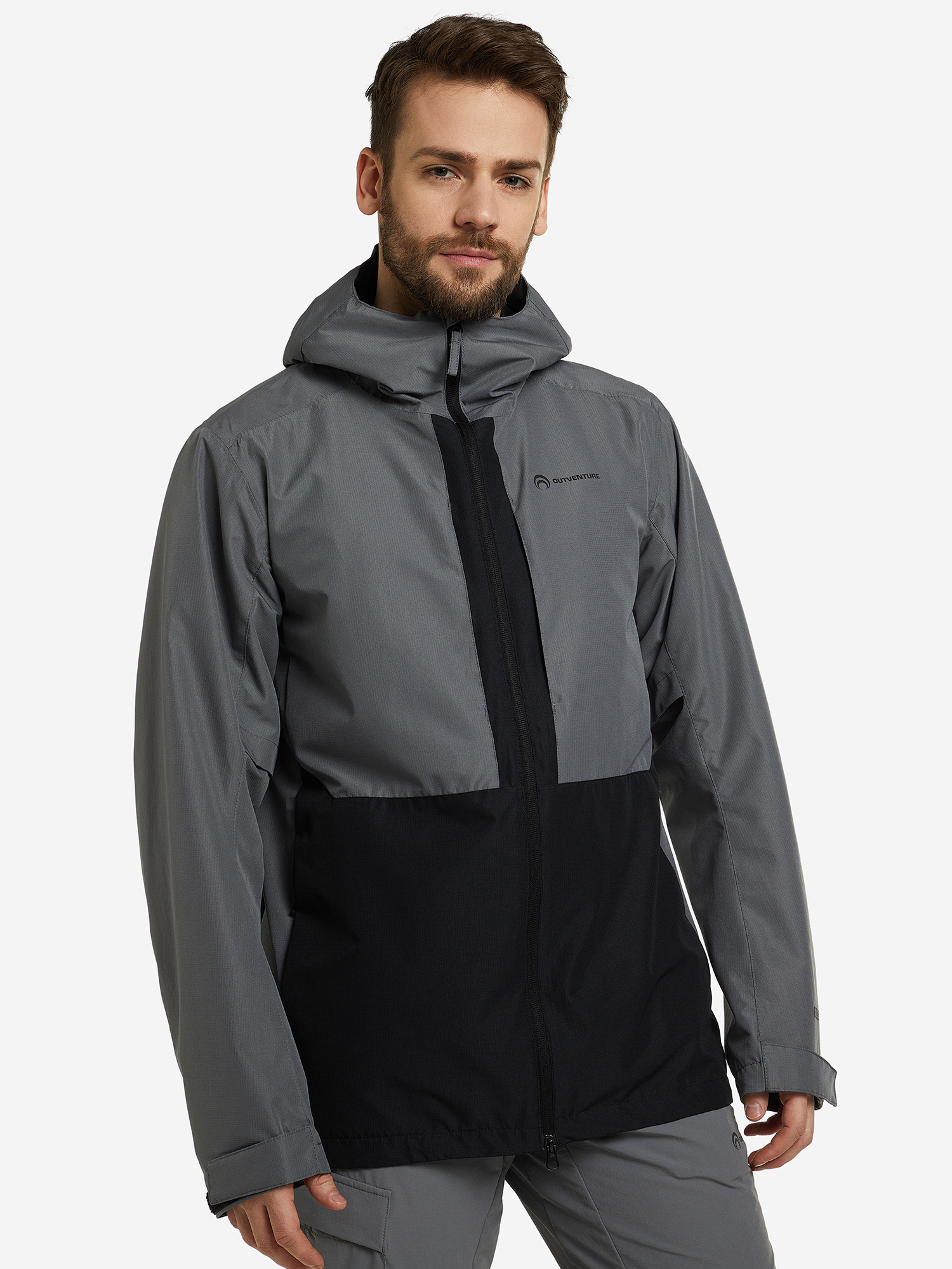 

Куртка мембранная мужская Outventure, Серый