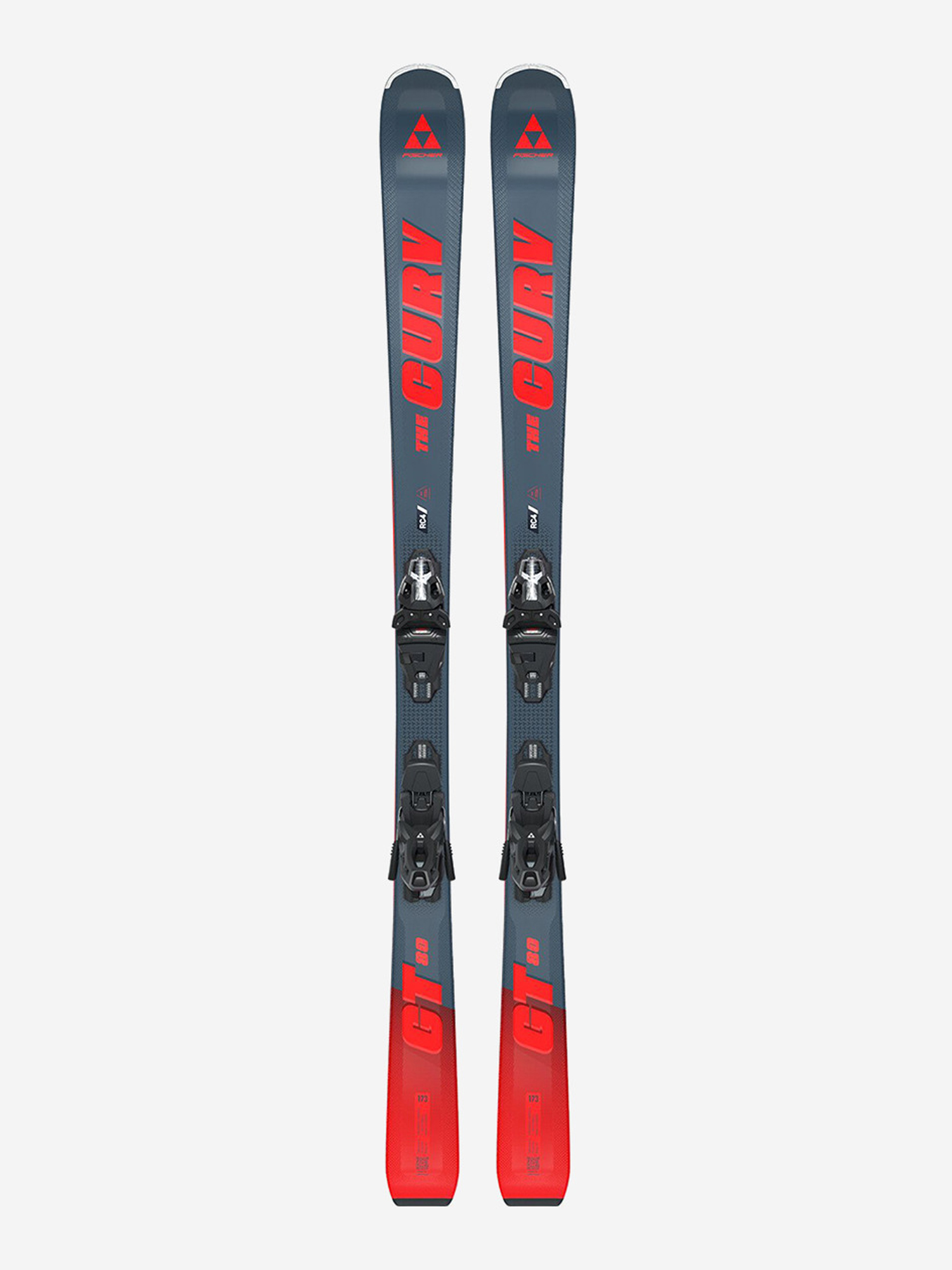 

Горные лыжи с креплениями Fischer The Curv GT 80 + RSW 11 GW PR 24/25, Синий