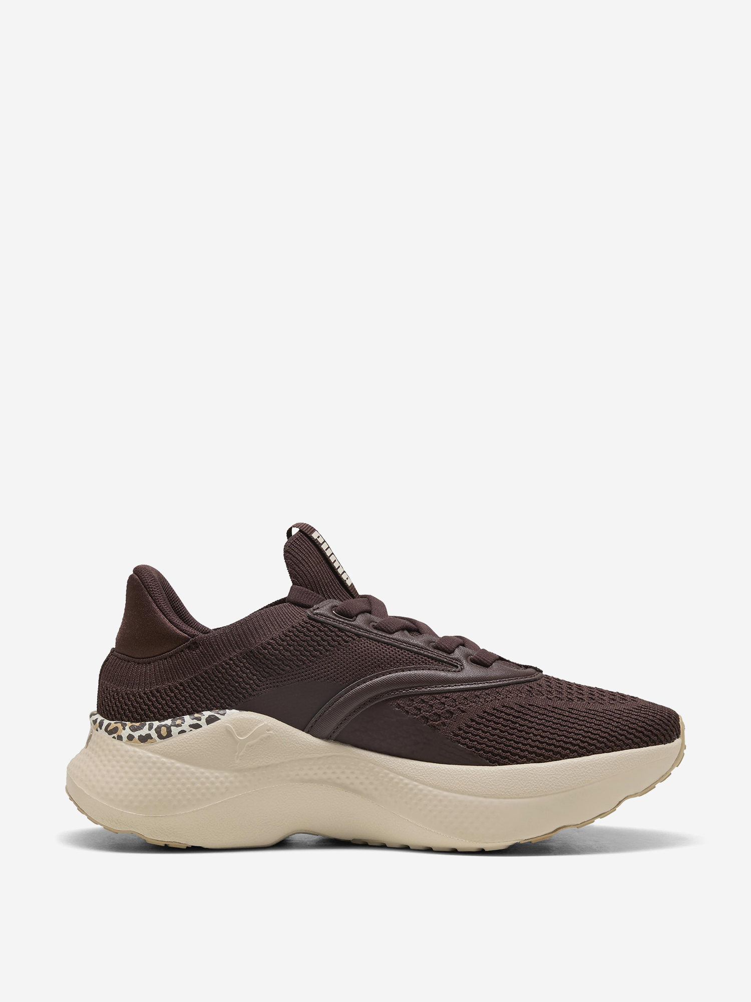 Кроссовки женские PUMA Softride Mayve Animal, Коричневый 3