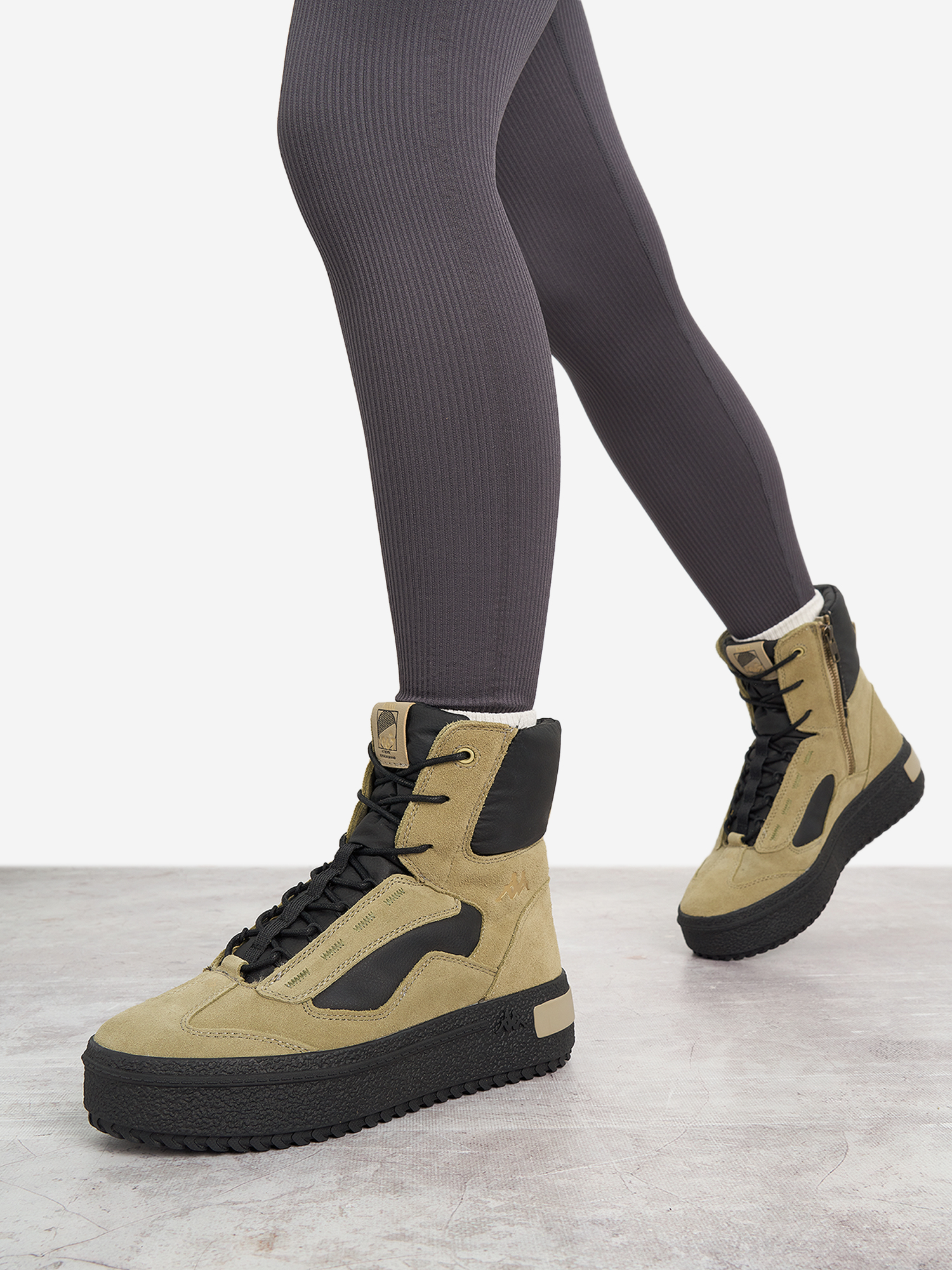 

Ботинки утепленные женские Kappa Semole, Зеленый