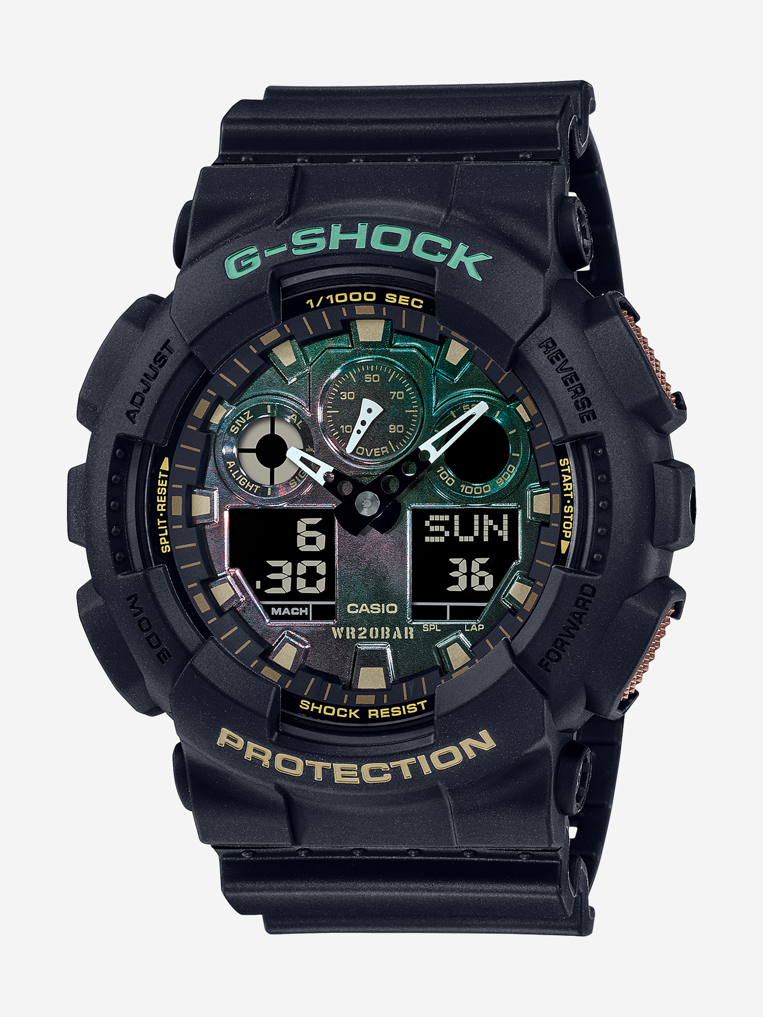 

Наручные часы Casio G-Shock GA-100RC-1A, Черный