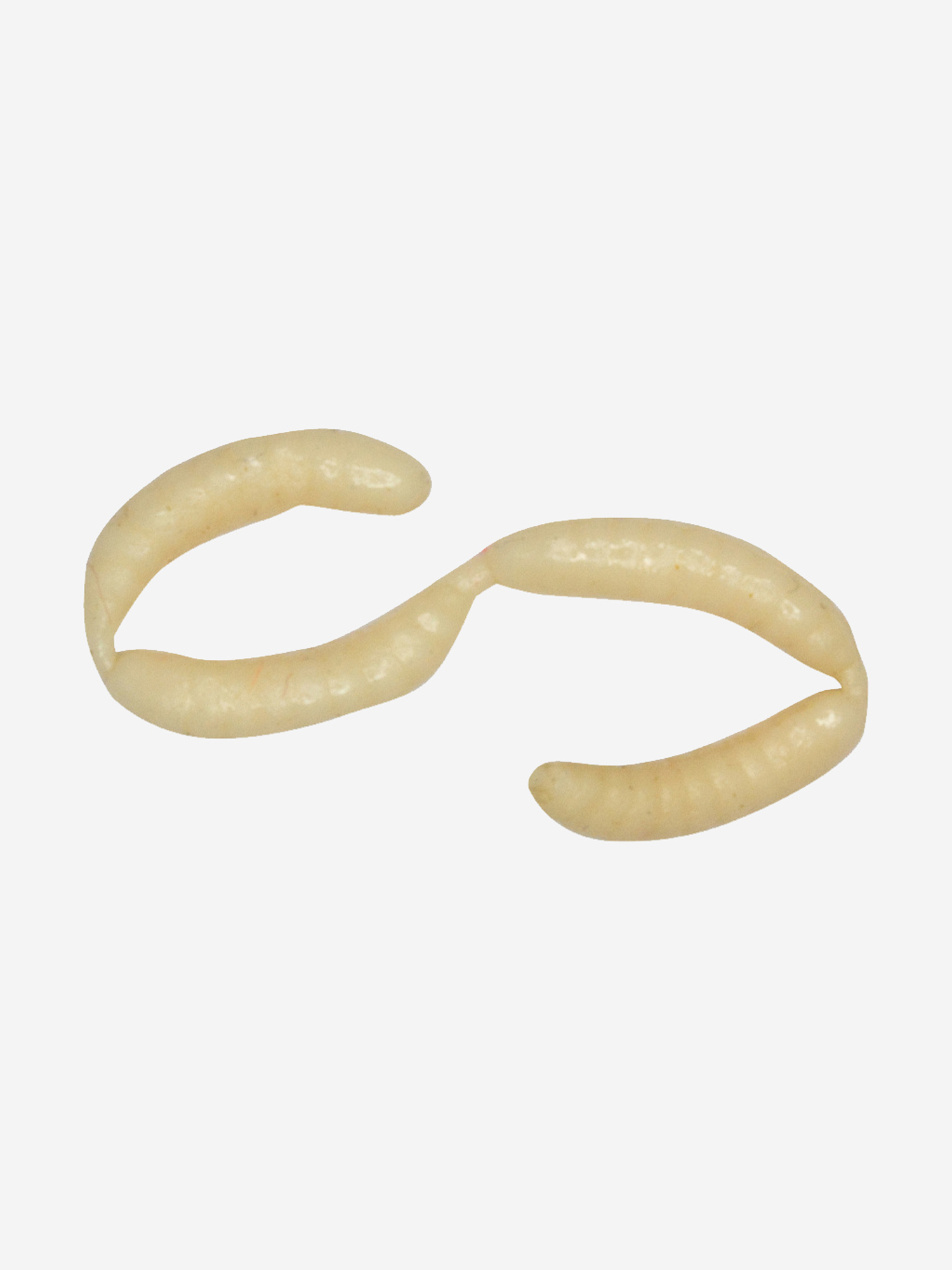

Мягкая приманка LureMax MAGGOT 0,5''/1см, (банка), Белый