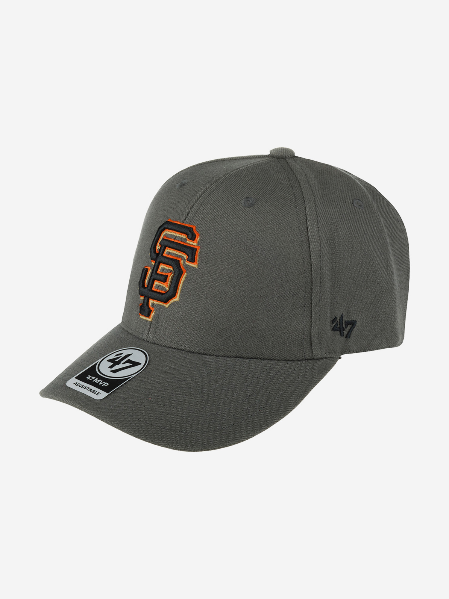 

Бейсболка 47 BRAND B-MVP22WBV-CC San Francisco Giants MLB (серый), Серый