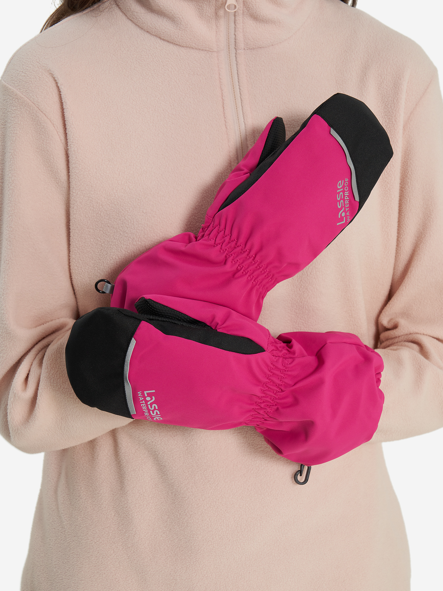 

Варежки для девочек Lassie, Розовый