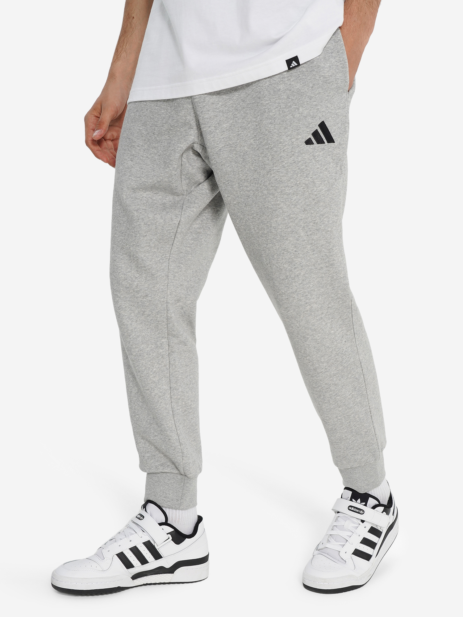 

Брюки флисовые мужские adidas Feelcozy, Серый