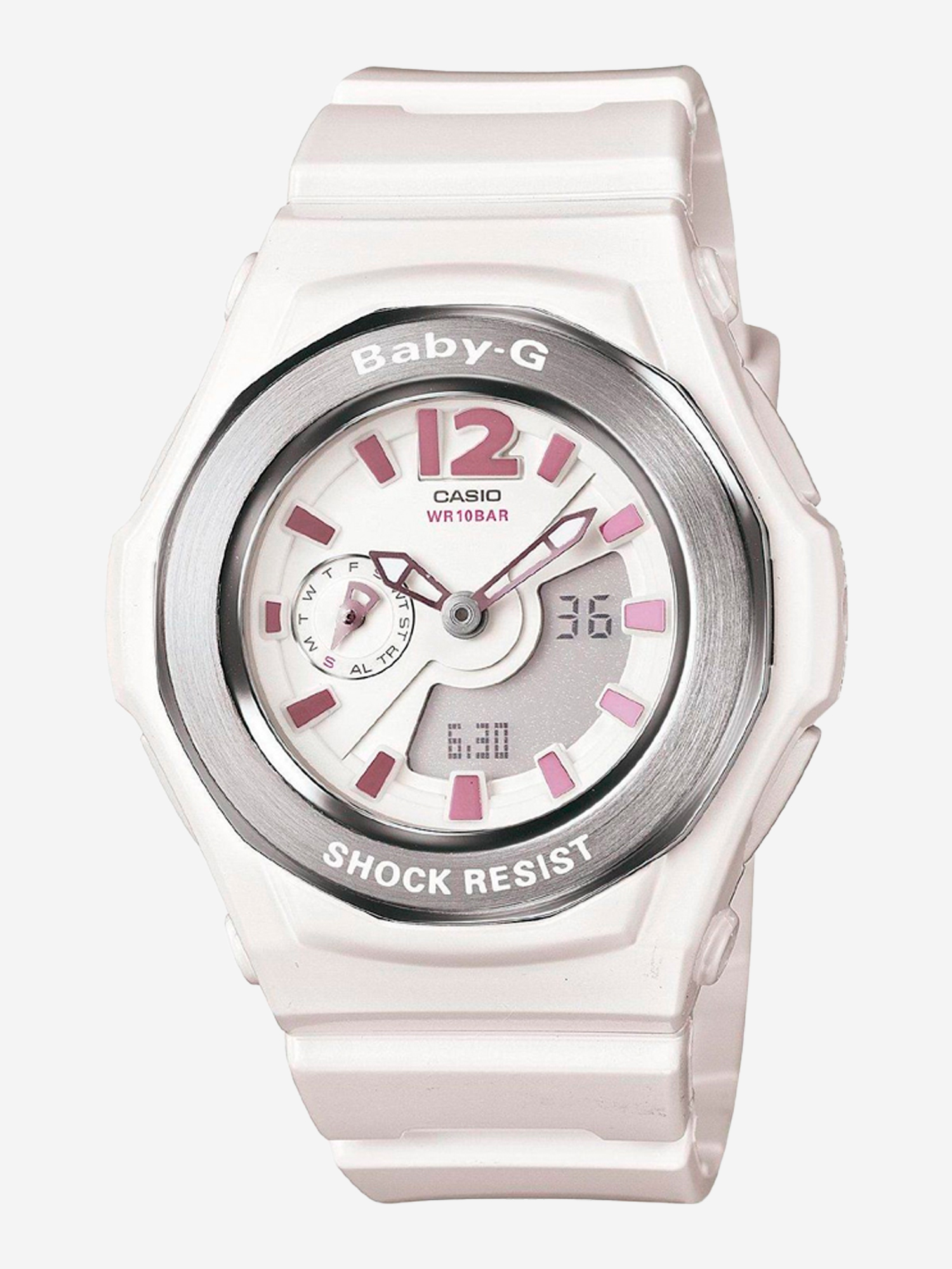 

Спортивные часы CASIO BGA-142-7B, Белый