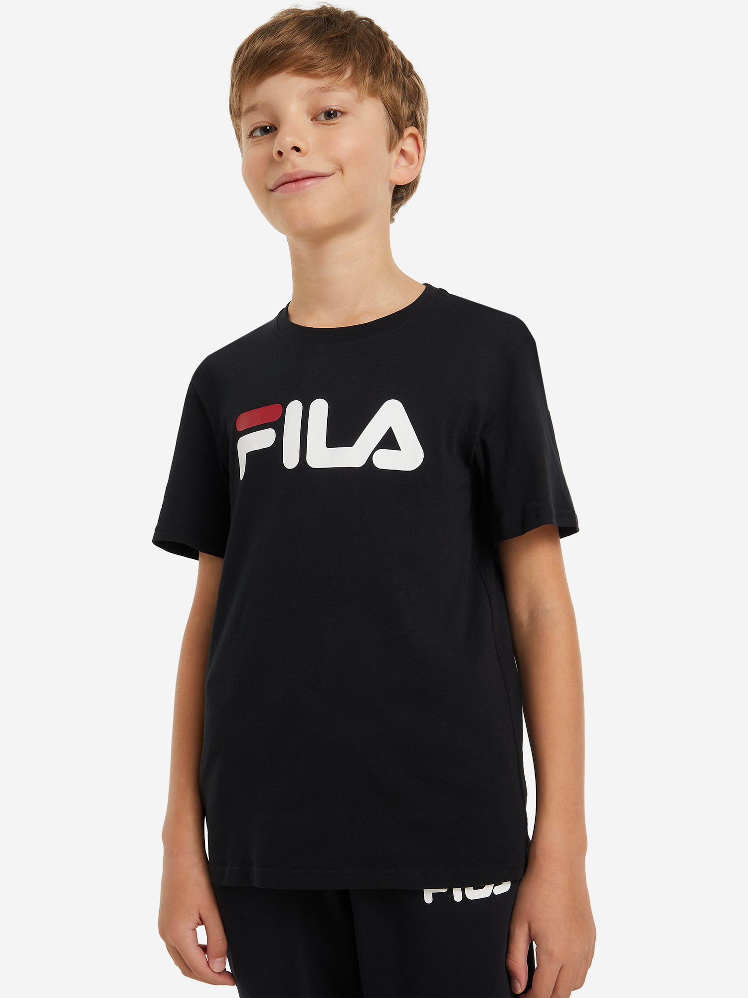 Футболка для мальчиков FILA, Черный