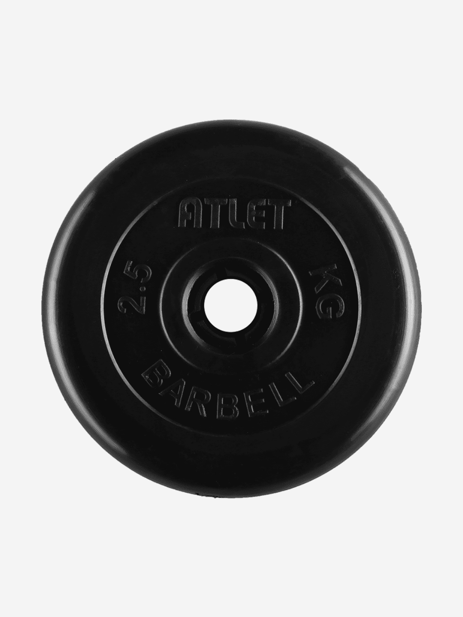 

Диск (блин) BARBELL ATLET 2.5 кг 26 мм., Черный