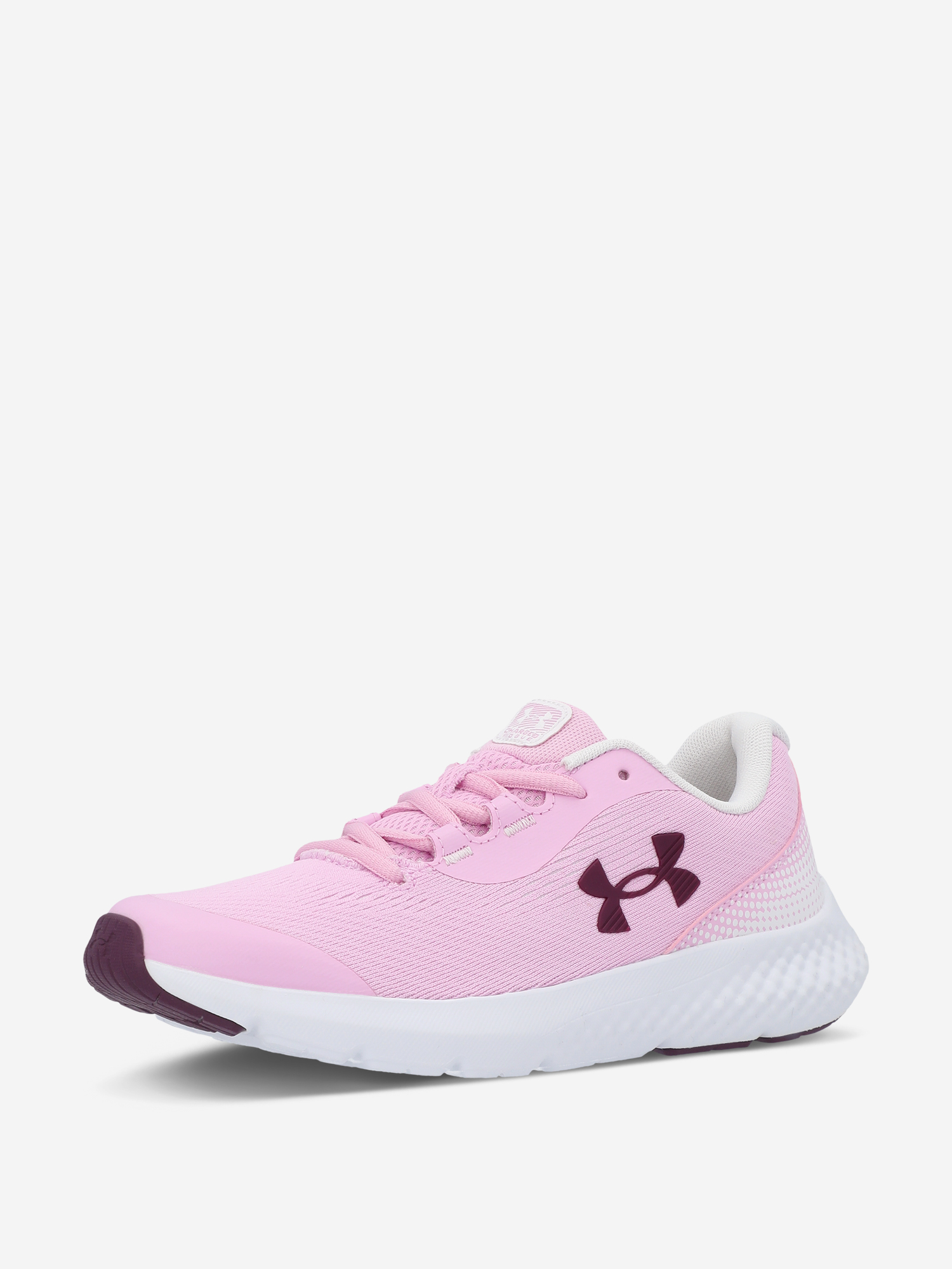 фото Кроссовки для девочек under armour charged rogue 4, розовый