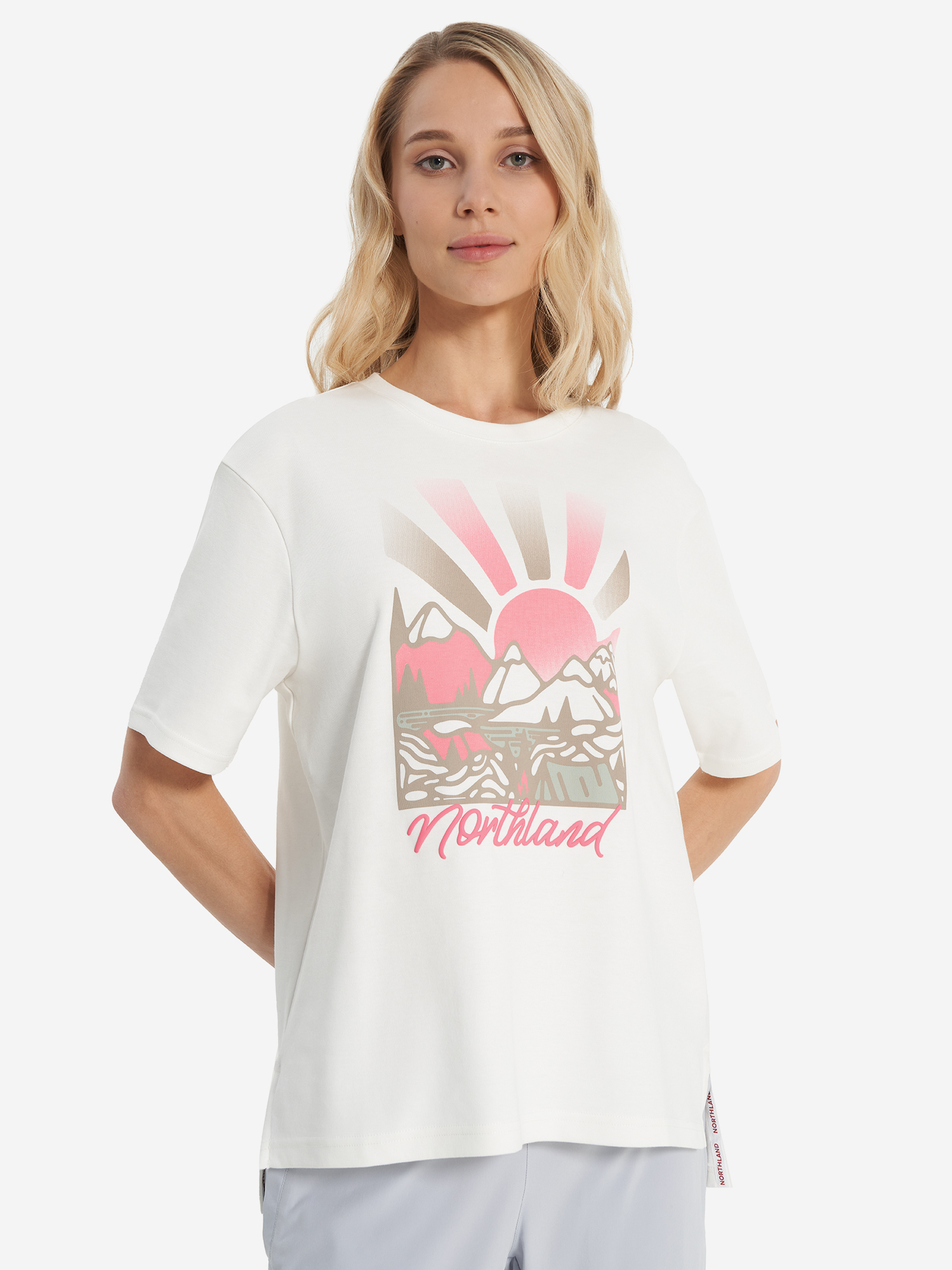 Футболка женская Northland, бежевый, арт. 138311n16-01