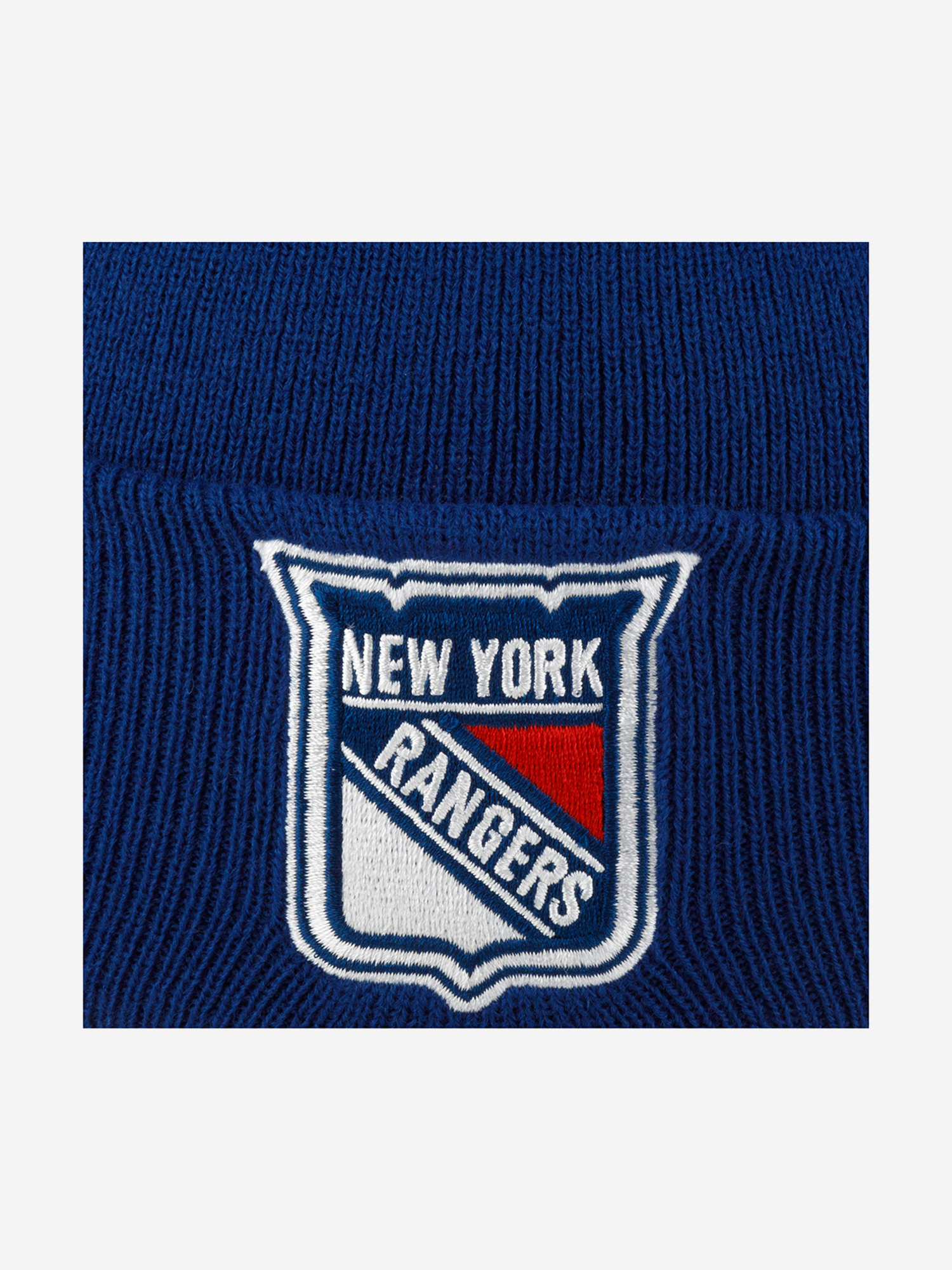 Шапка с отворотом MITCHELL NESS EU175-TEAMTALK-BLU New York Rangers NHL (синий), Синий 58-899XDOXM4K-06, размер Без размера - фото 4