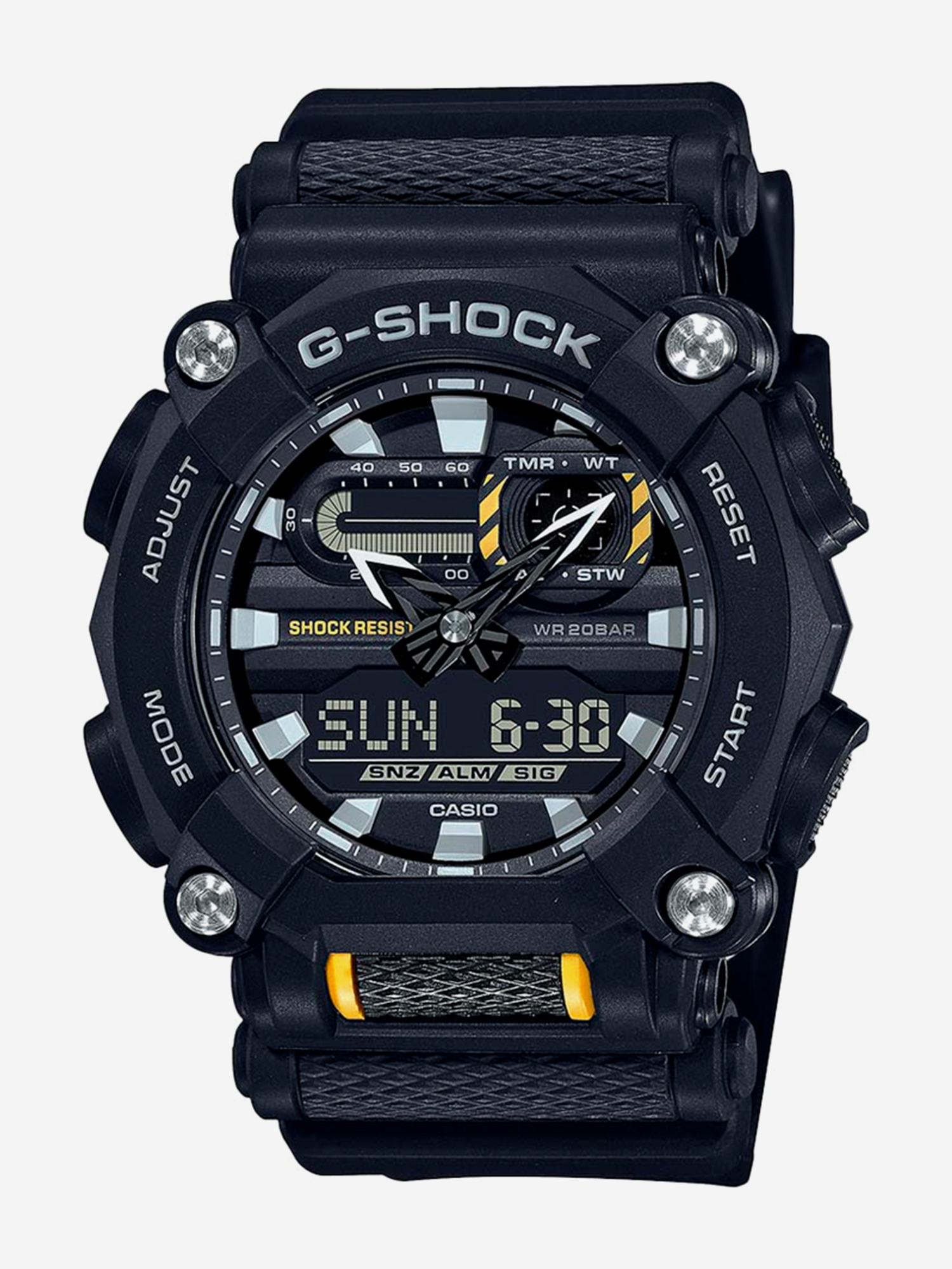 

Спортивные часы CASIO GA-900-1A, Черный