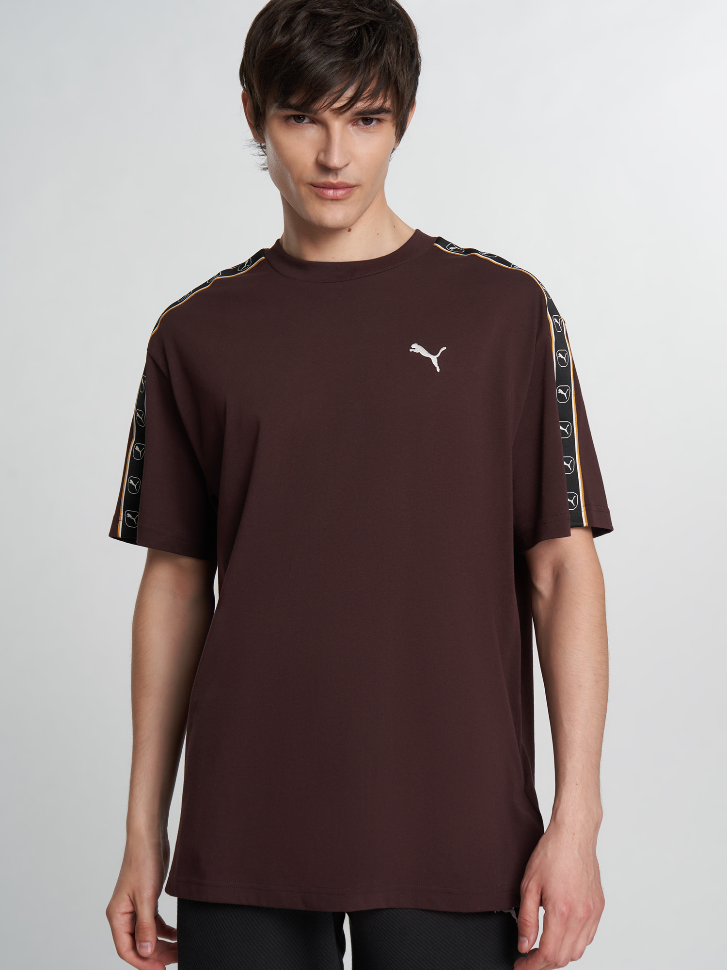 Футболка мужская PUMA Essentials Elevated, Коричневый