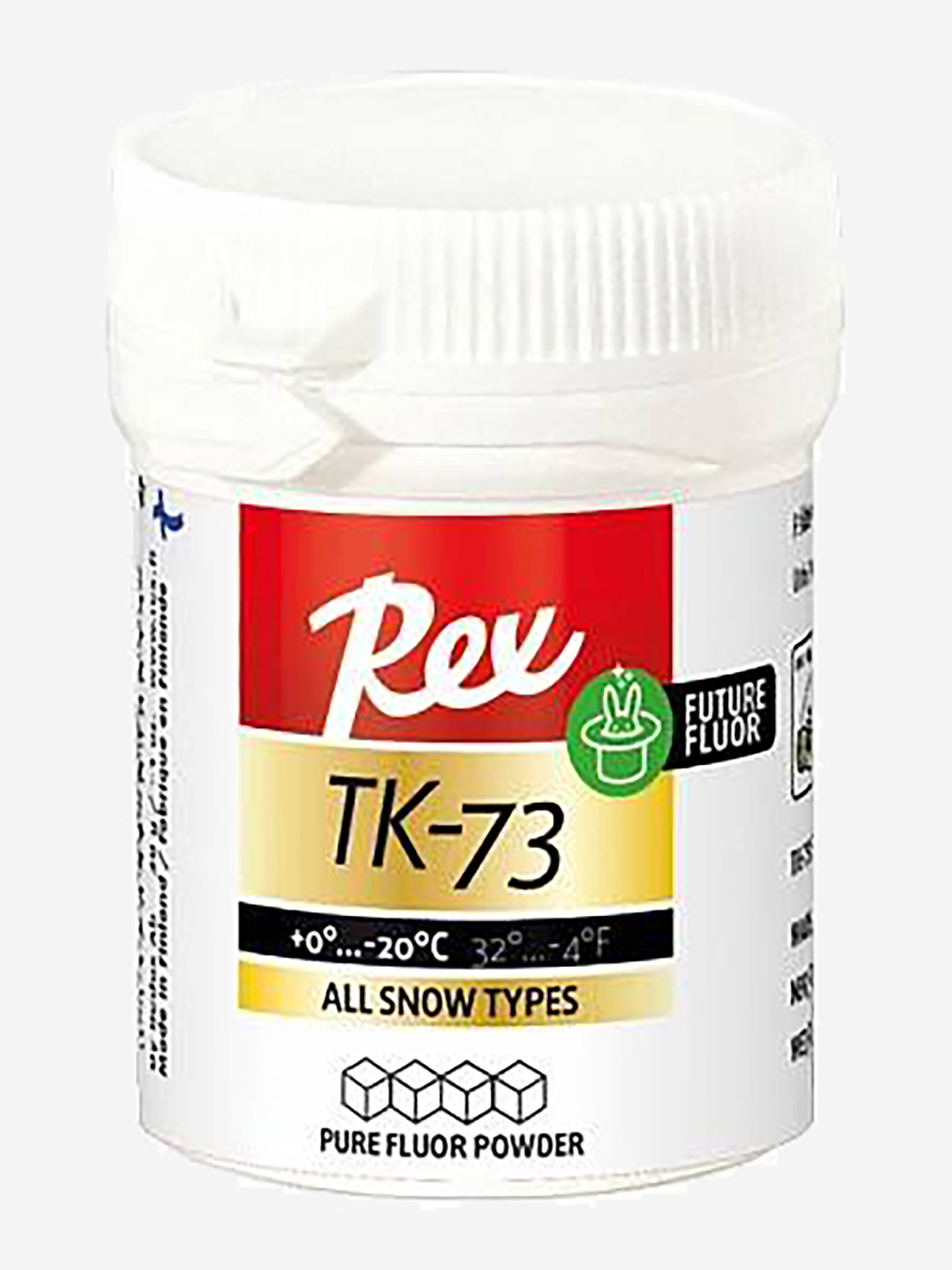 

Фторовый порошок REX TK-73 Fluor Powder, 0С…-20C, 30 г, Белый