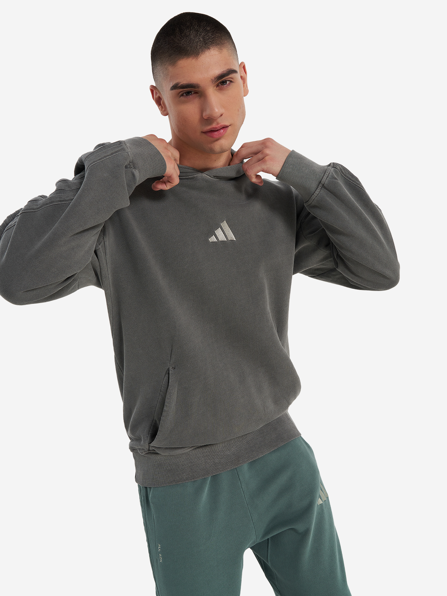 

Худи мужское adidas, Серый