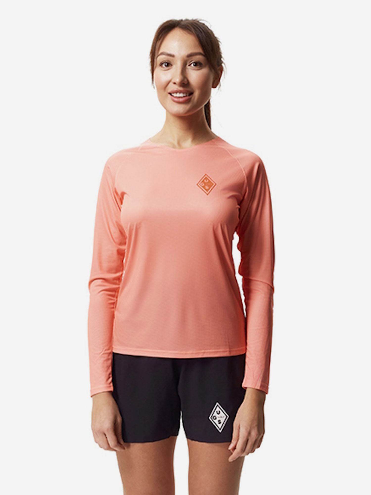 

ЛОНГСЛИВ ЖЕНСКИЙ UGS LONG SLEEVES TEE | CORAL ROSE, Розовый