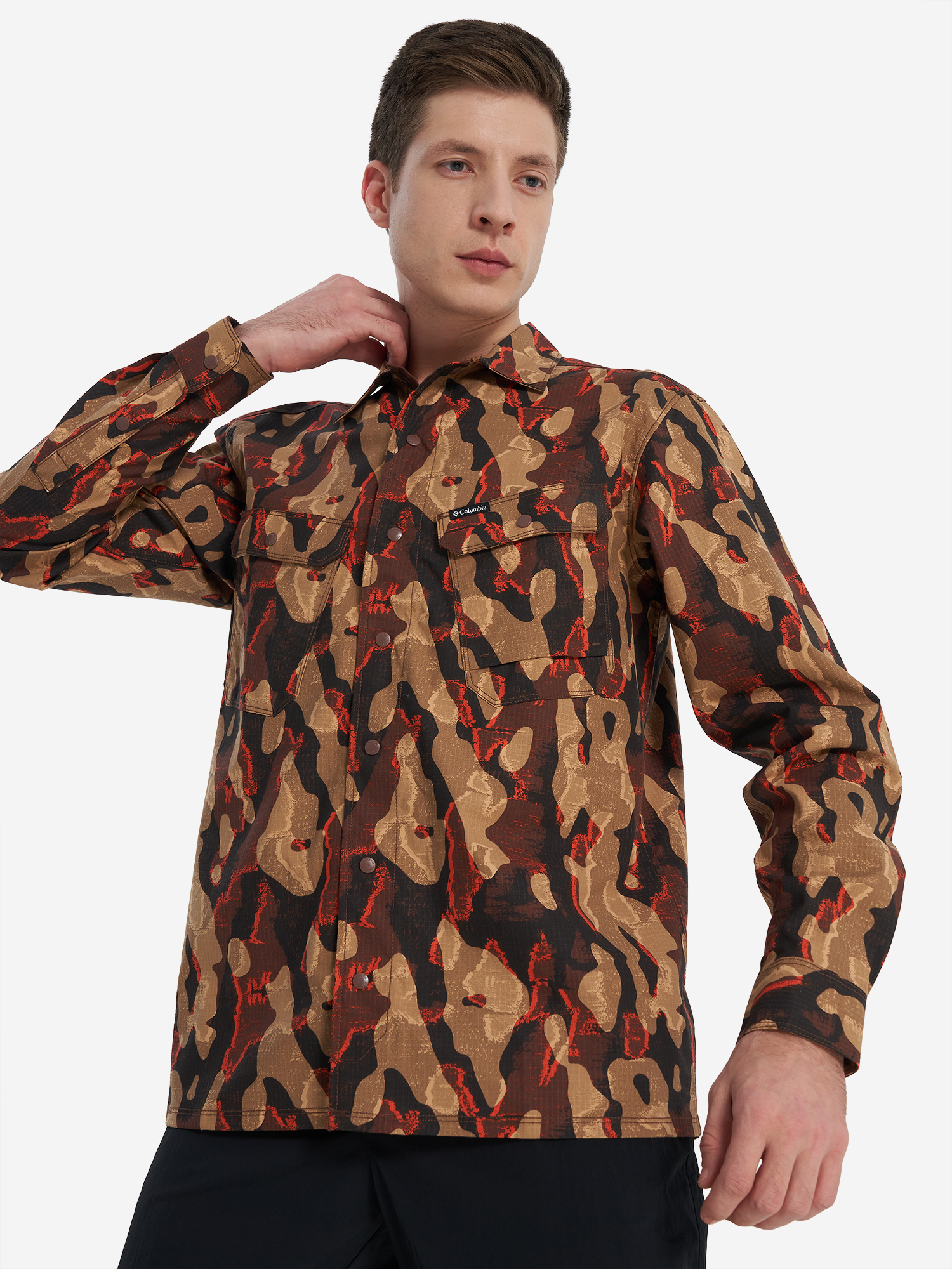 

Рубашка мужская Columbia Landroamer Field Shirt, Коричневый